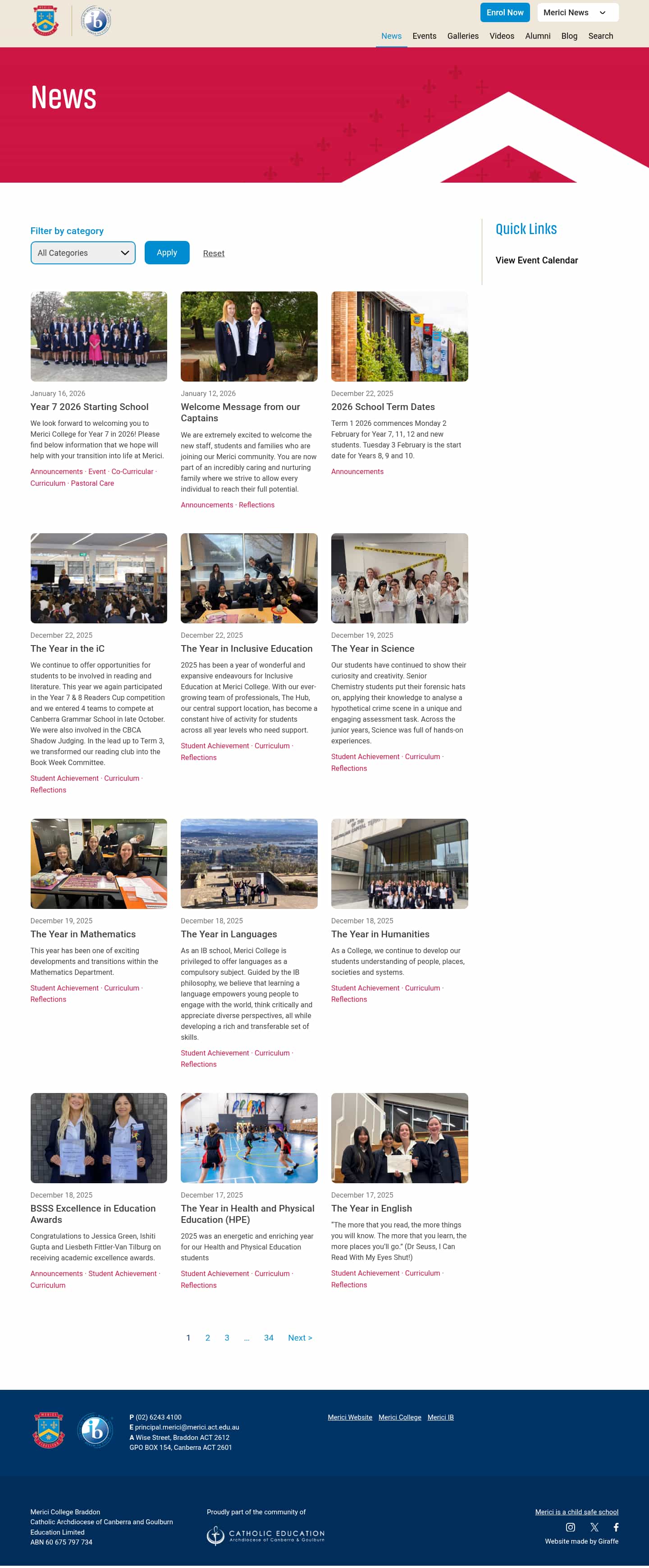 Latest website image capture