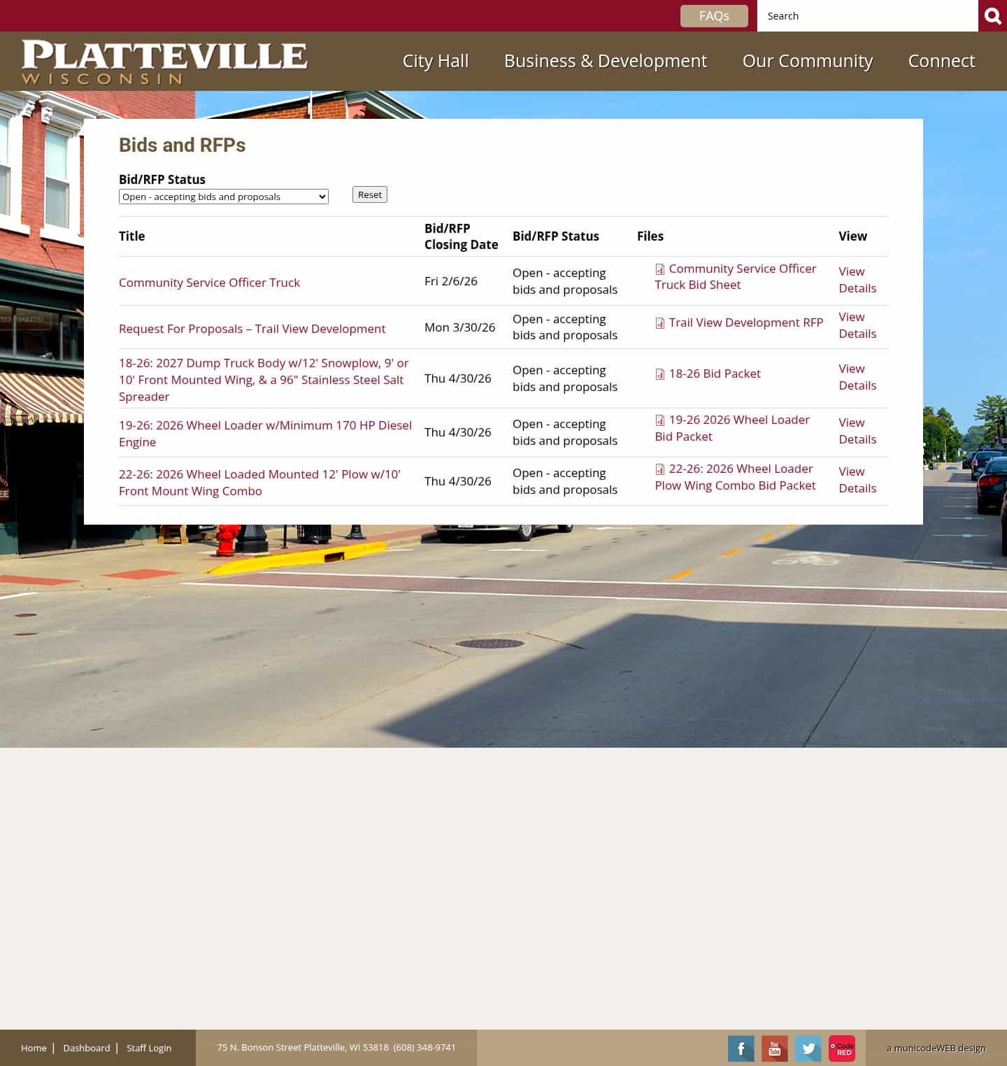 Latest website image capture