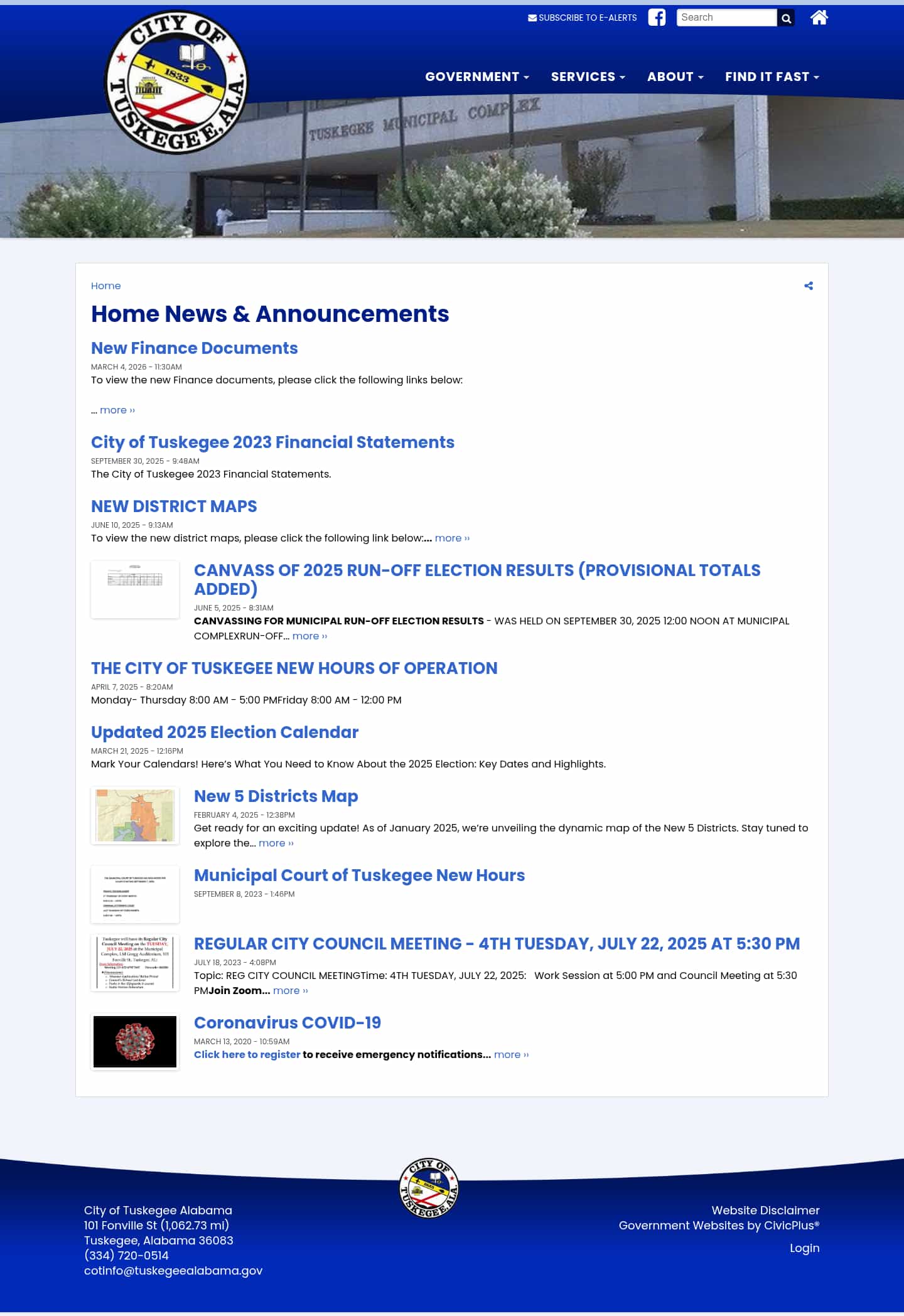 Latest website image capture