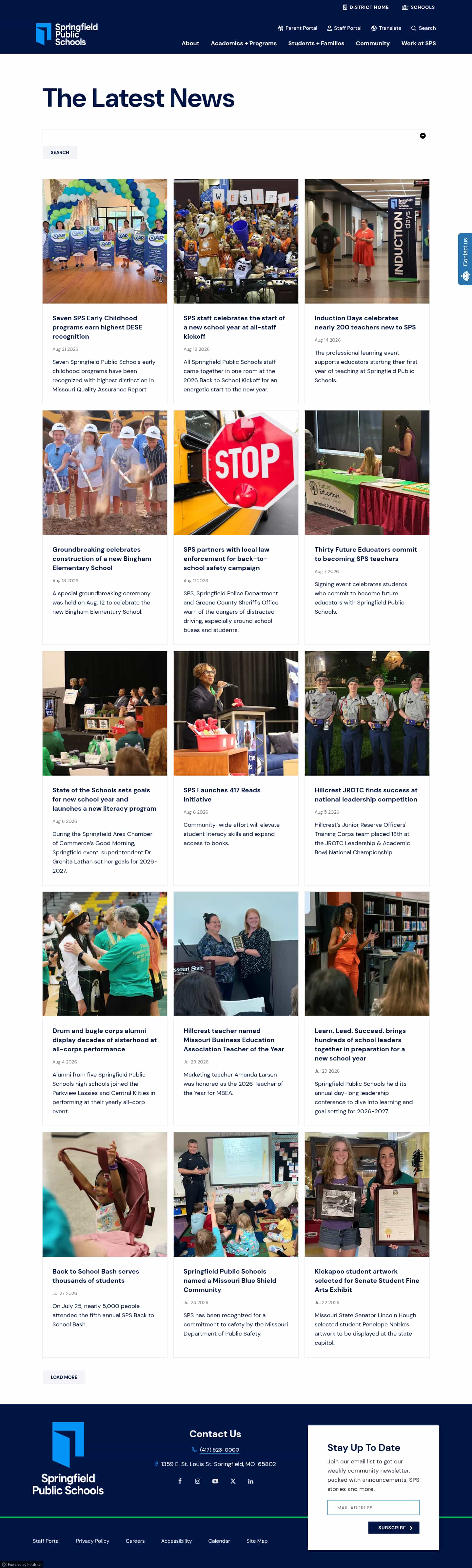 Latest website image capture
