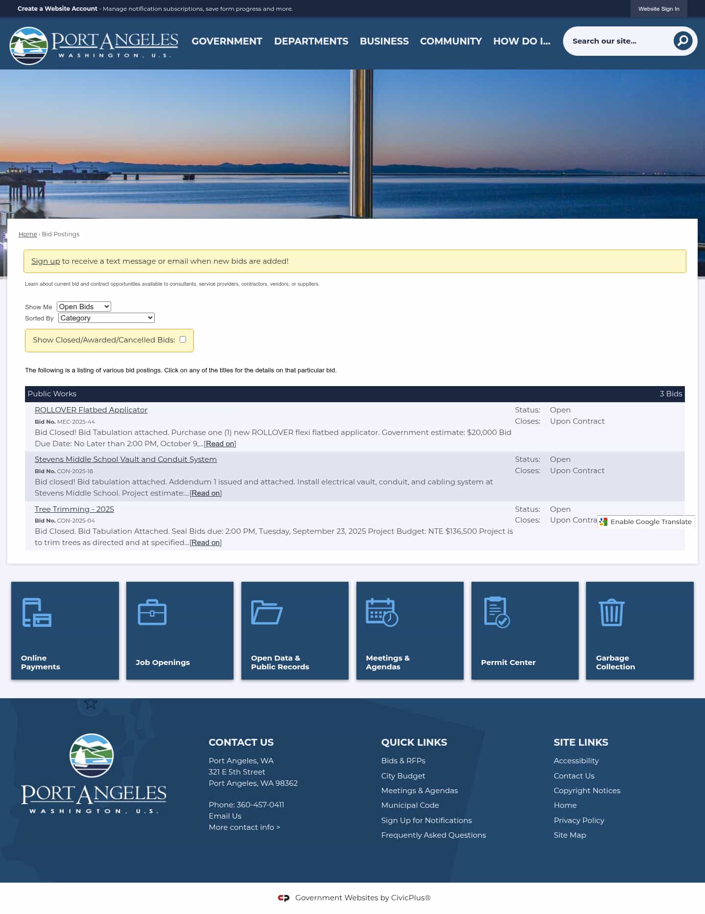 Latest website image capture