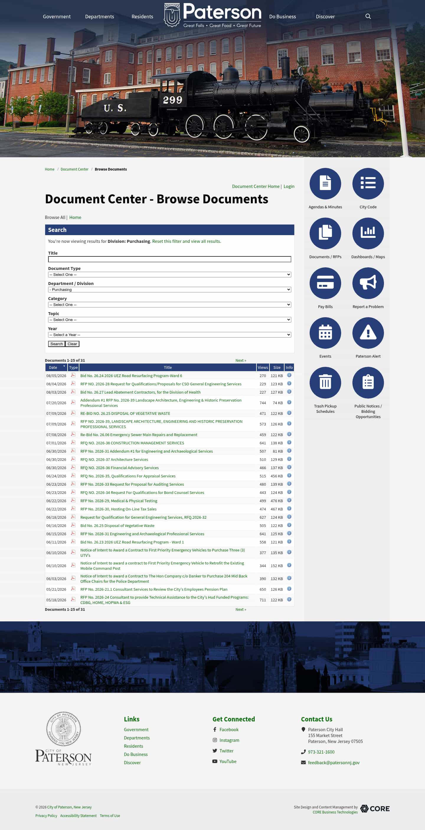Latest website image capture