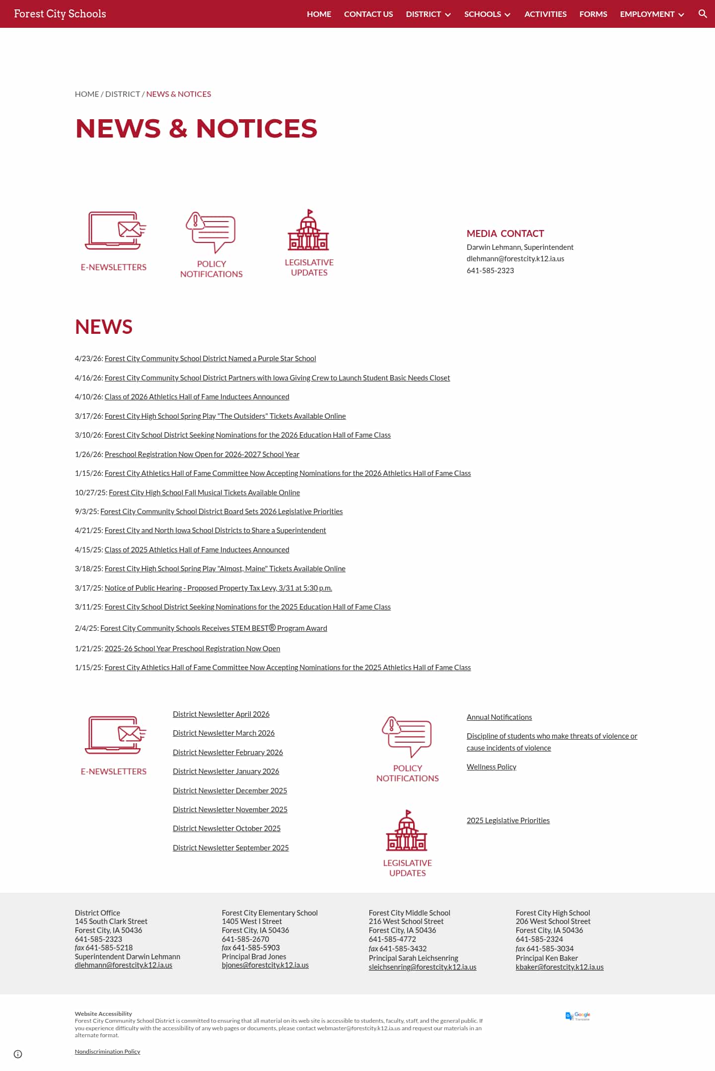 Latest website image capture