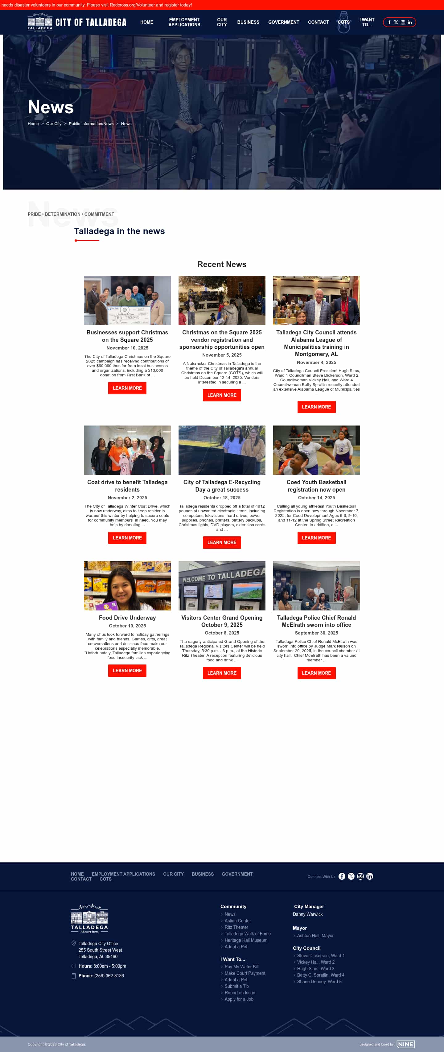 Latest website image capture