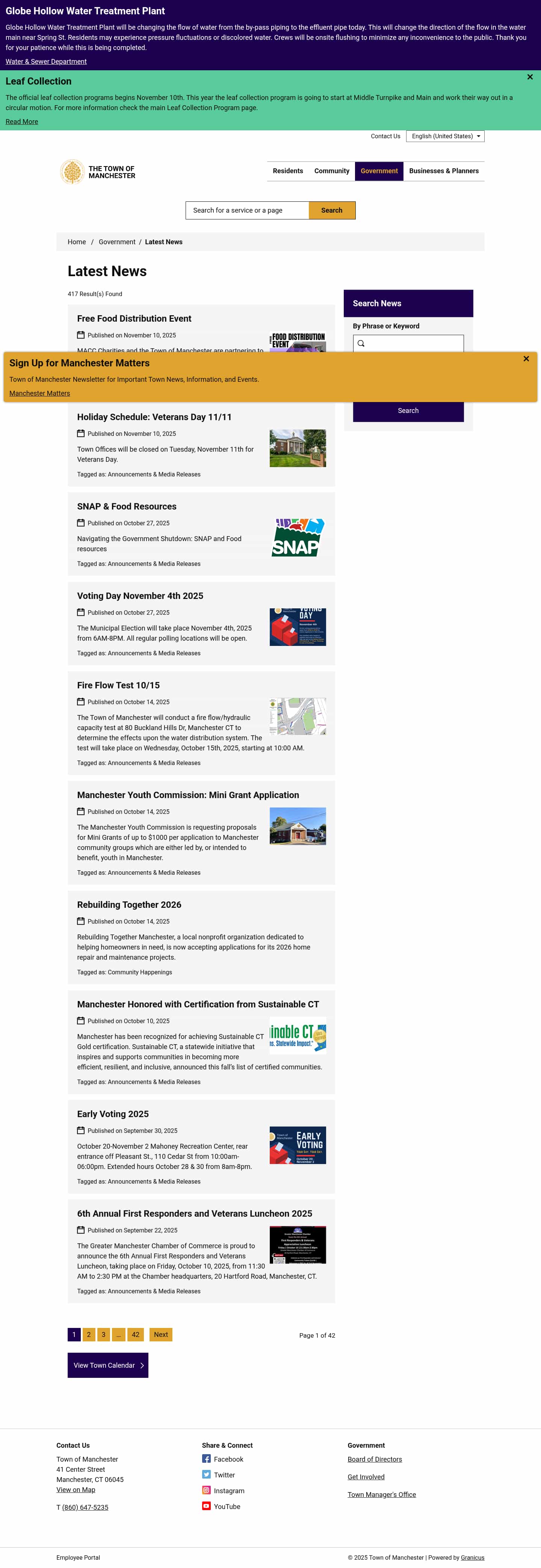 Latest website image capture