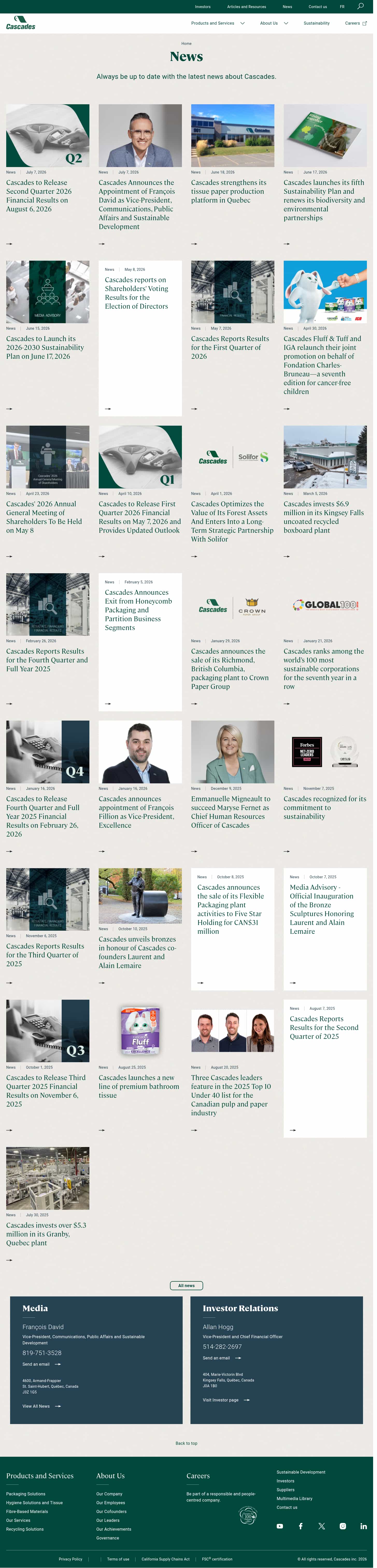 Latest website image capture