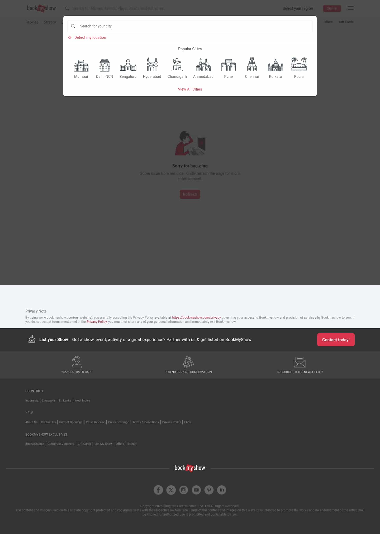 Latest website image capture