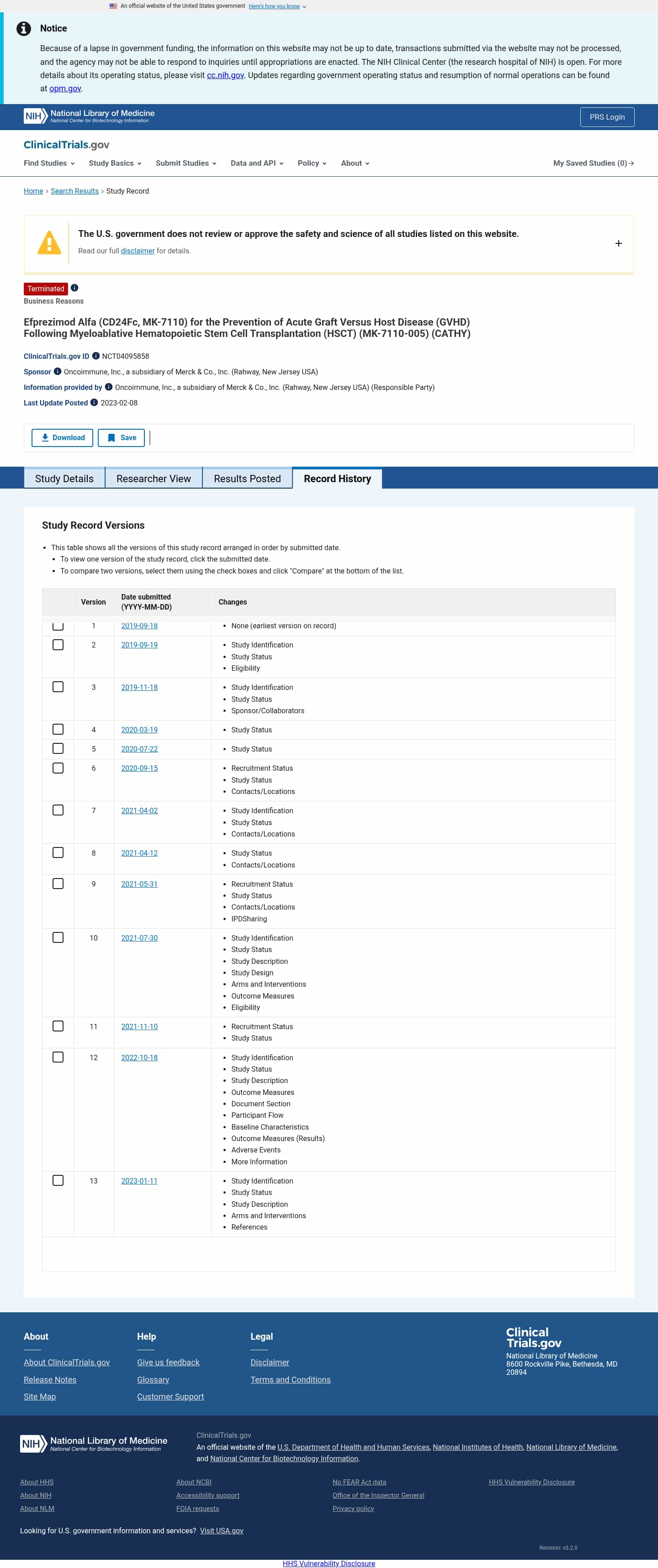 Latest website image capture