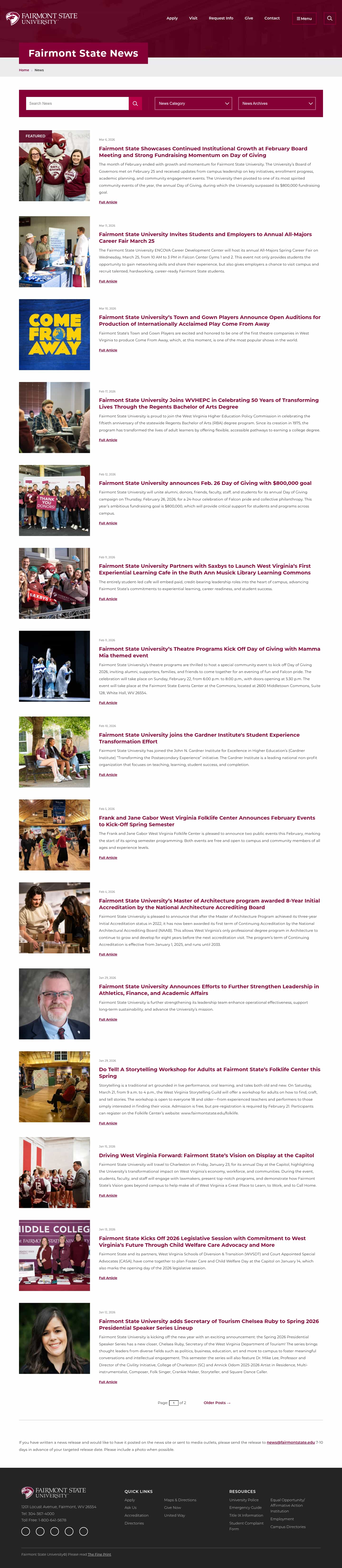 Latest website image capture