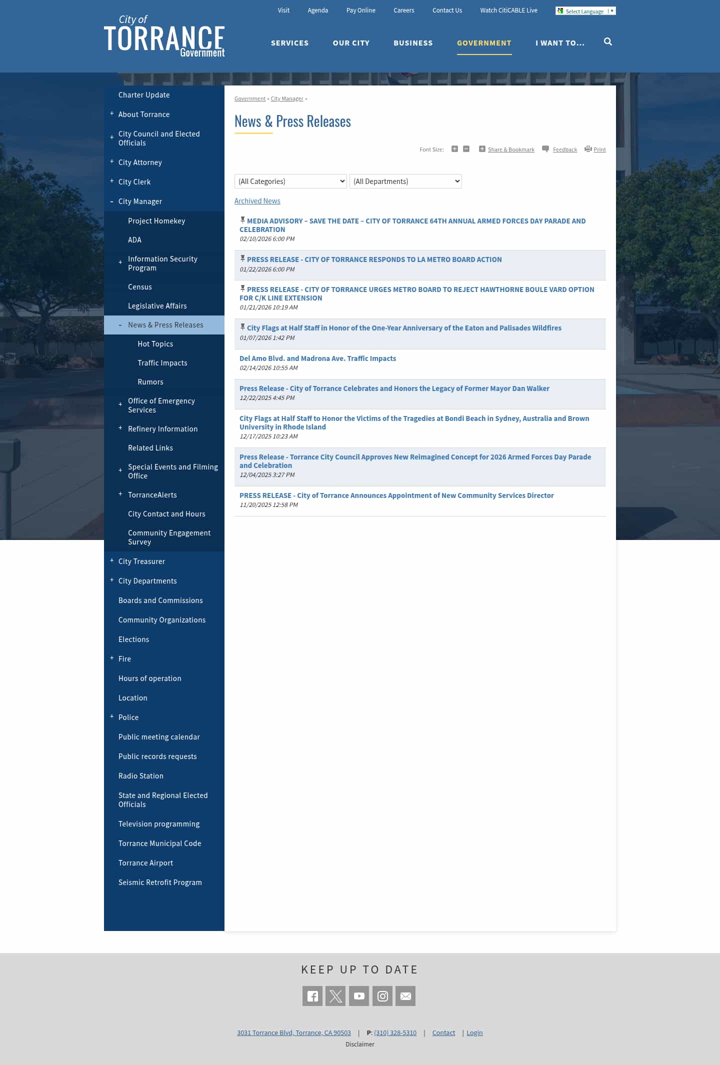 Latest website image capture