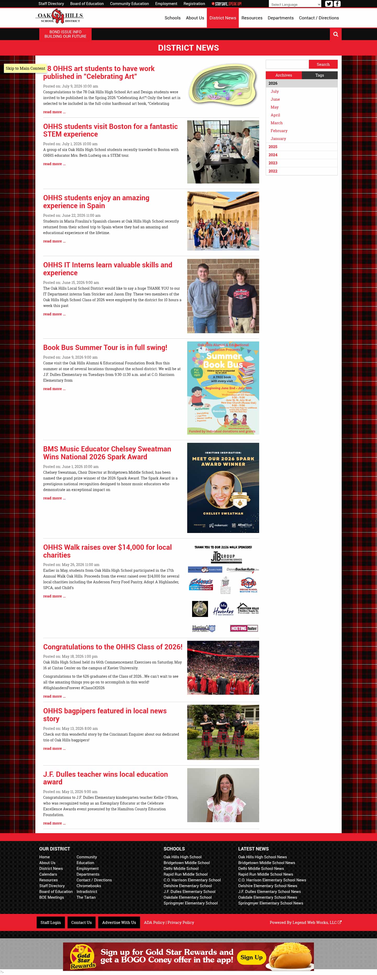 Latest website image capture