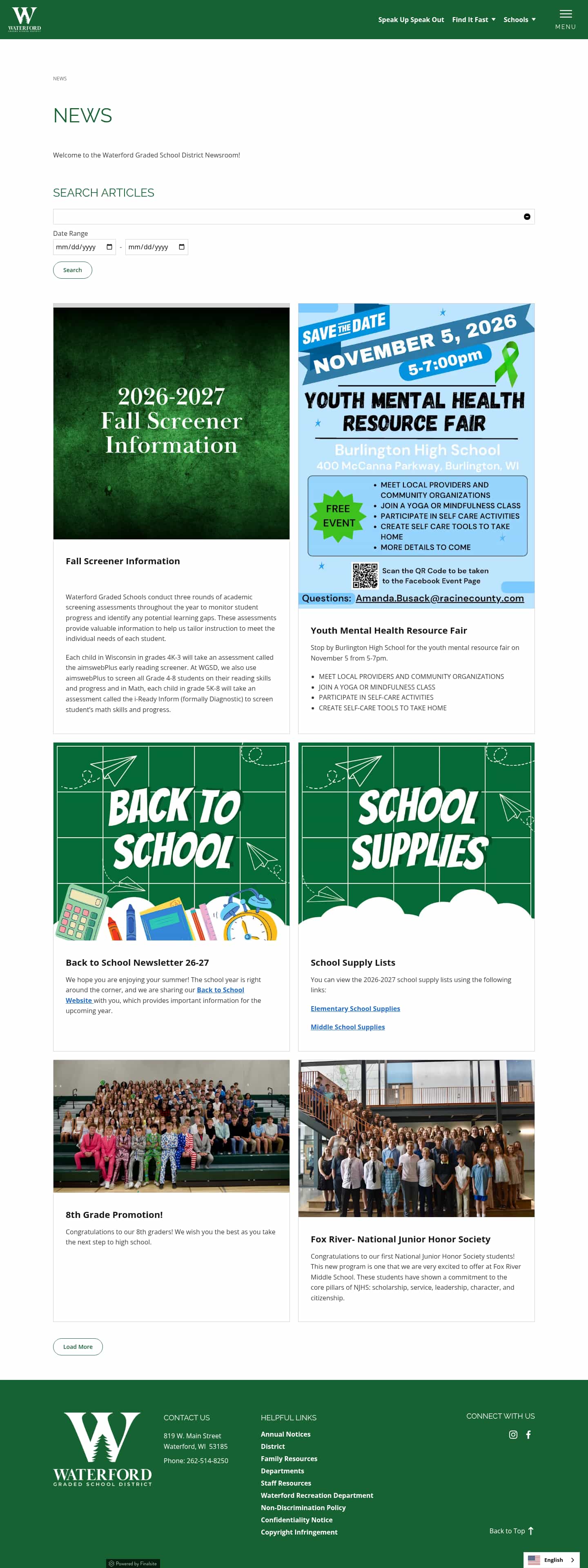 Latest website image capture