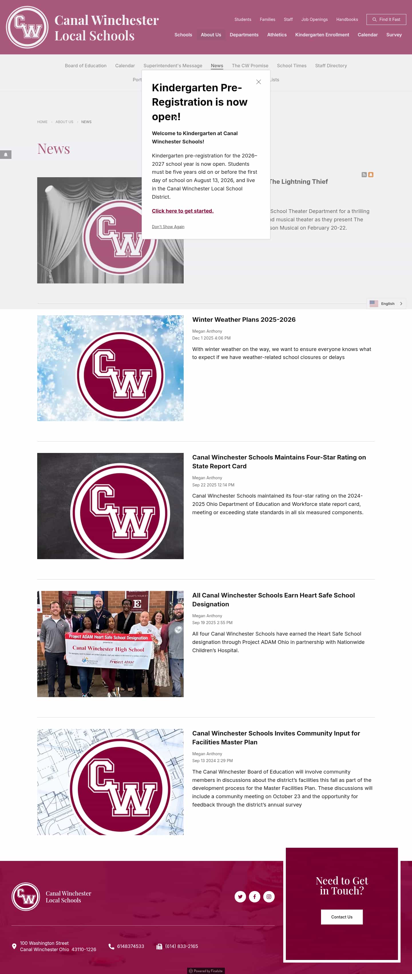 Latest website image capture