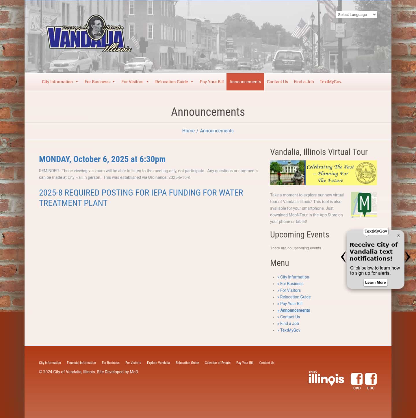 Latest website image capture