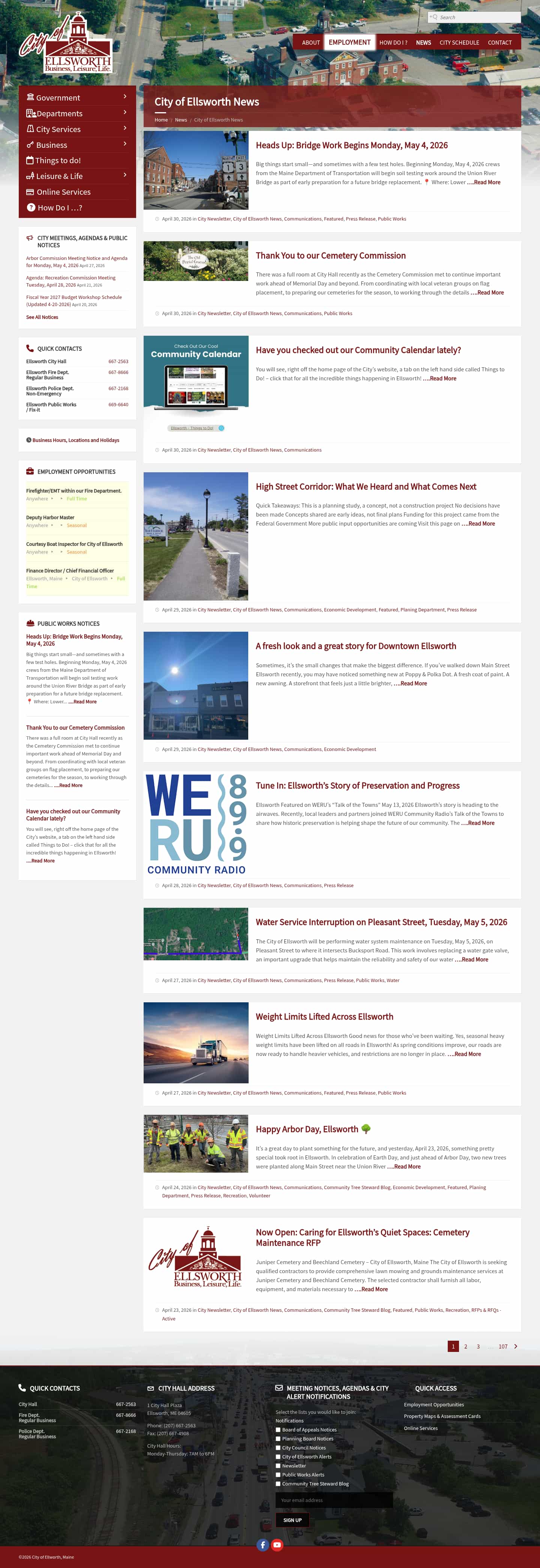 Latest website image capture
