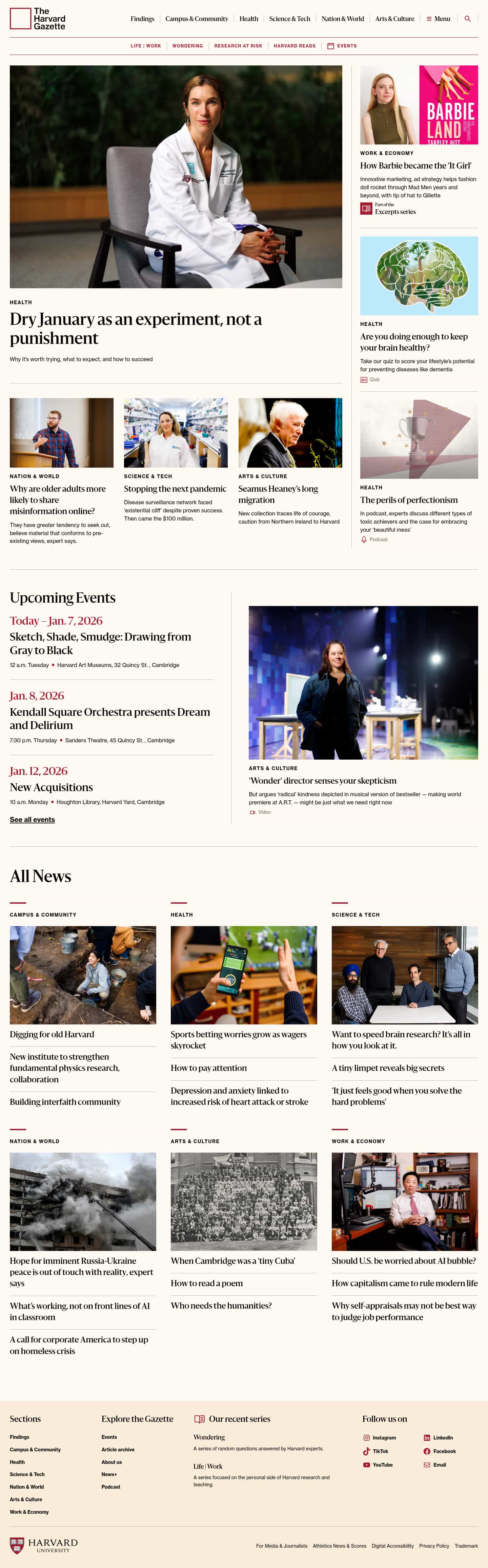 Latest website image capture