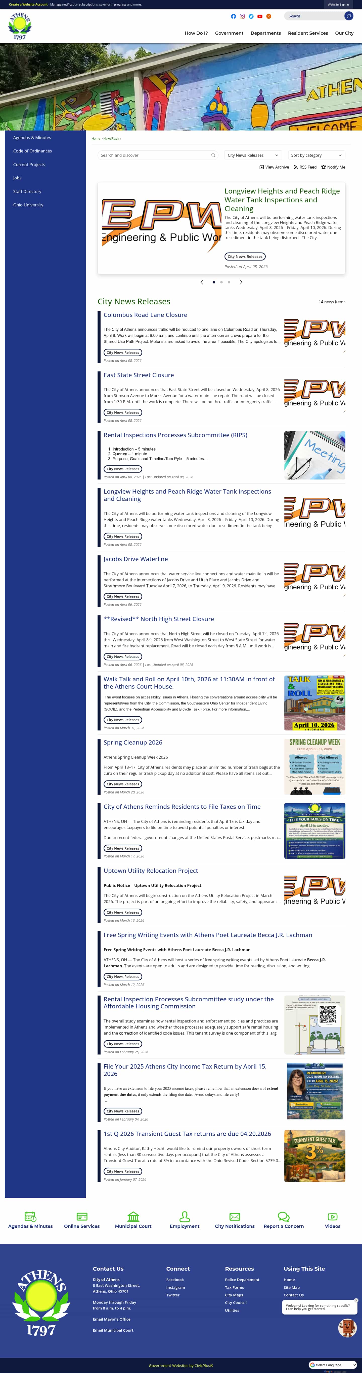 Latest website image capture