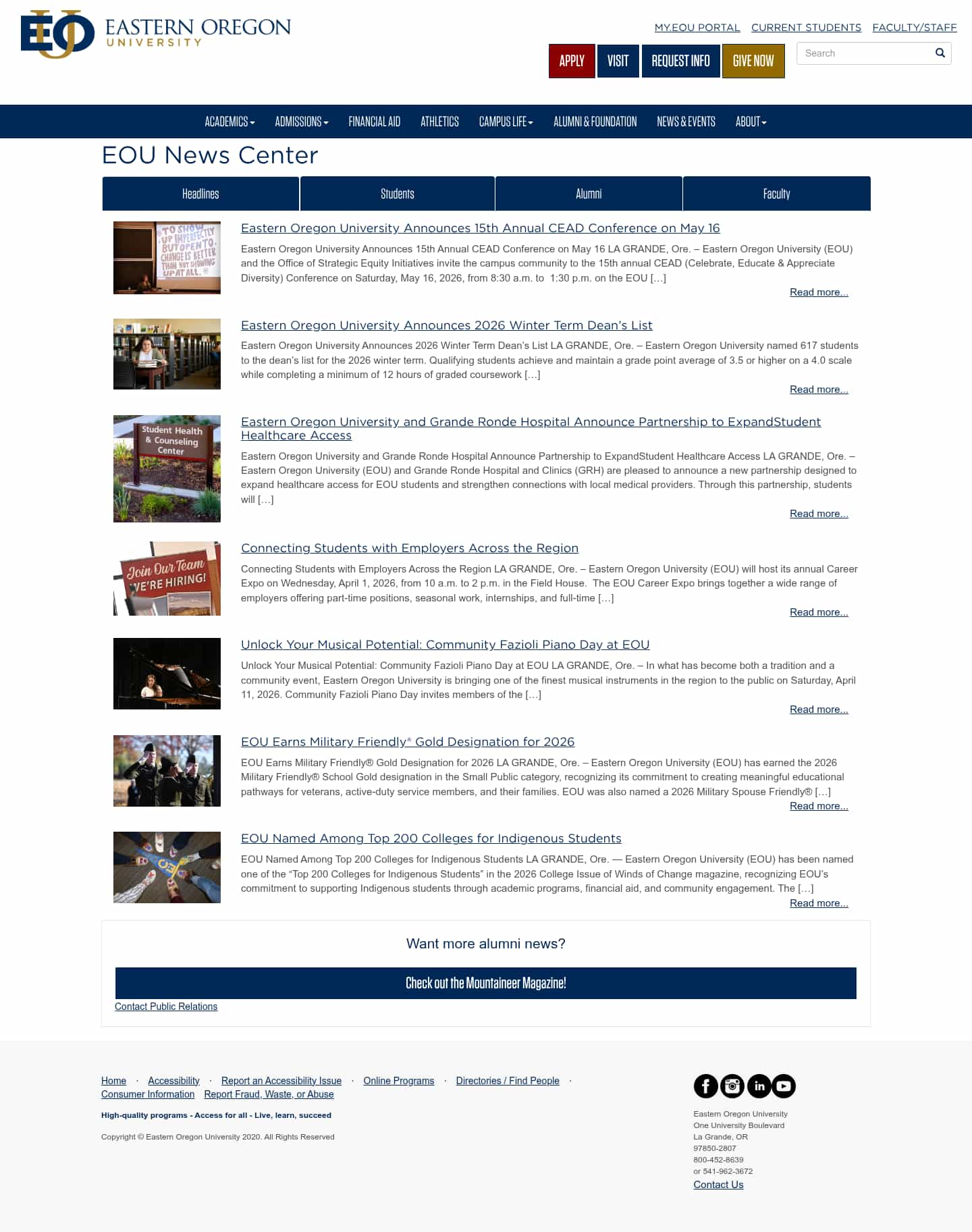 Latest website image capture