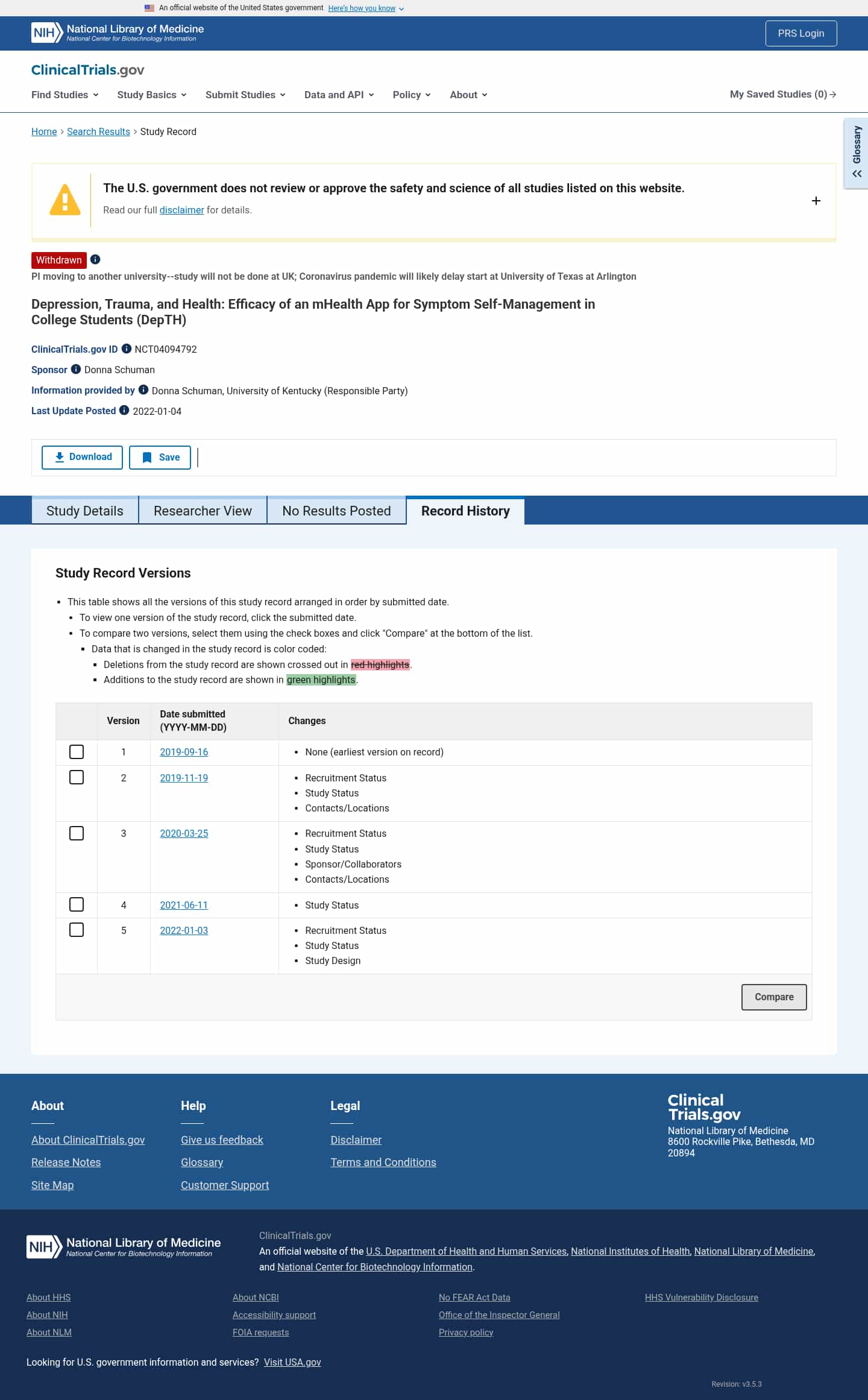 Latest website image capture