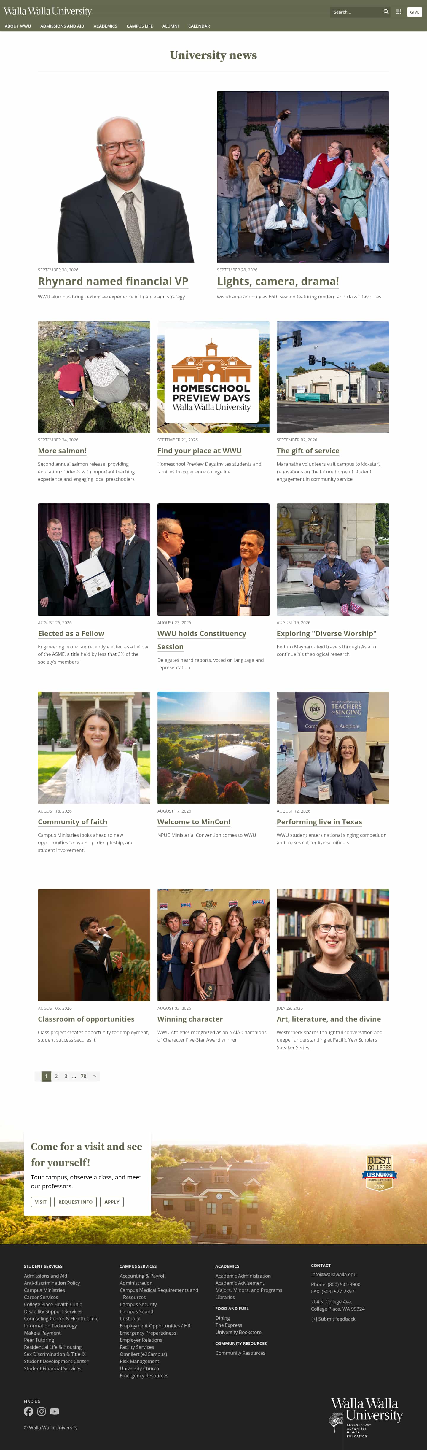 Latest website image capture