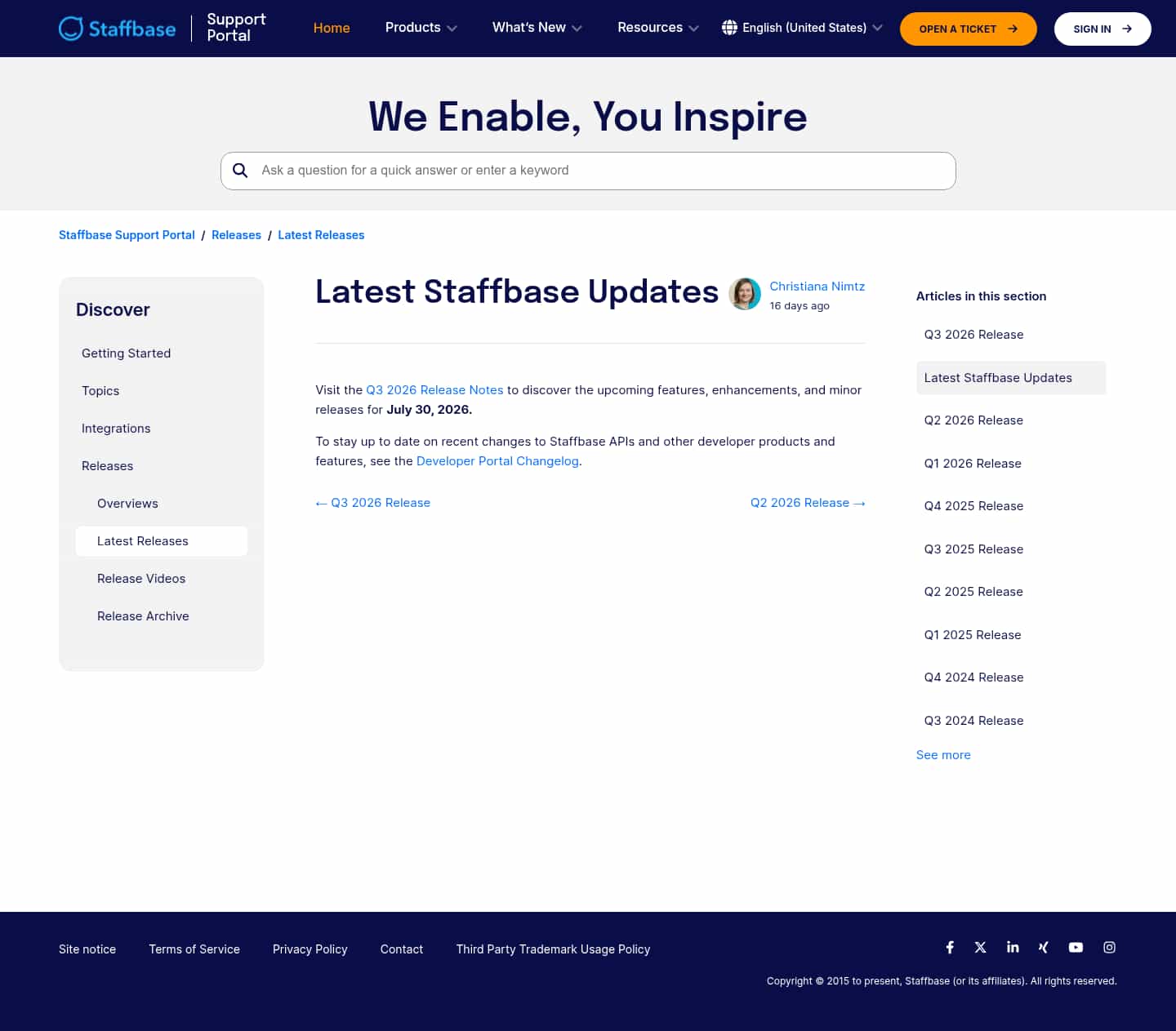 Latest website image capture