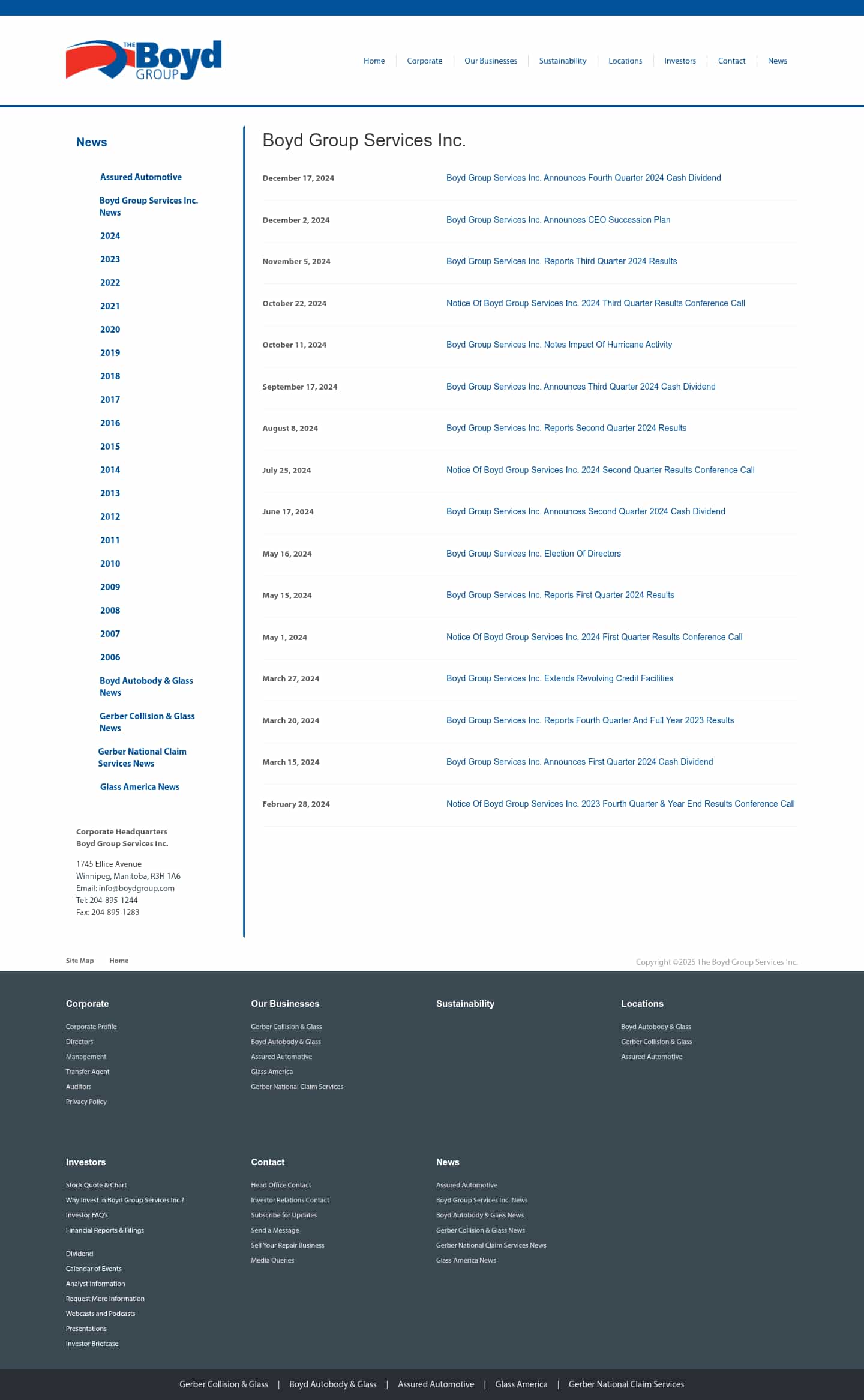 Latest website image capture