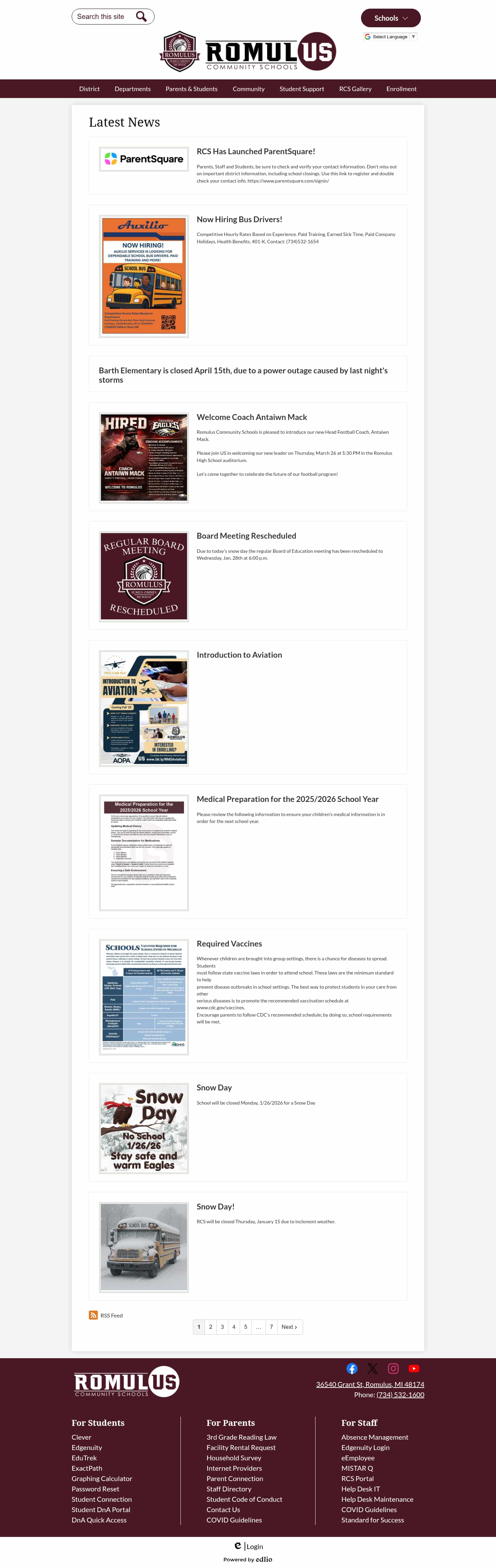 Latest website image capture