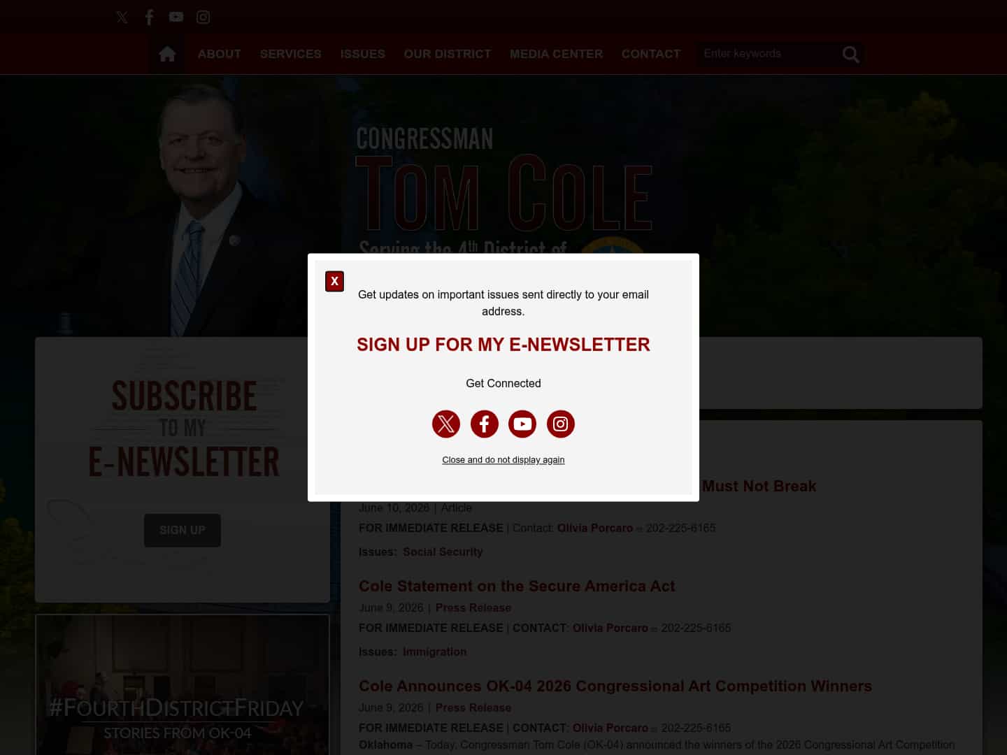 Latest website image capture