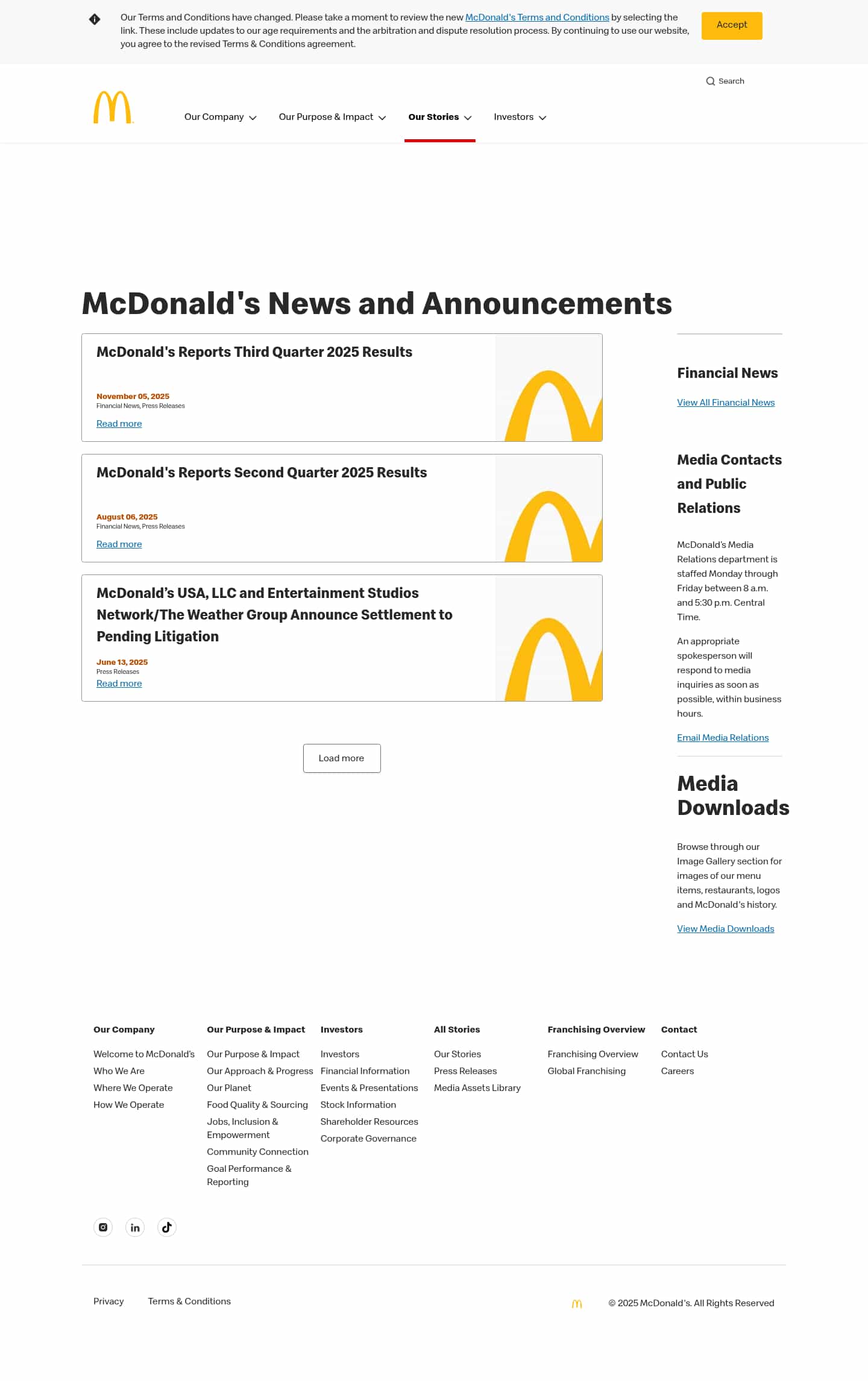 Latest website image capture