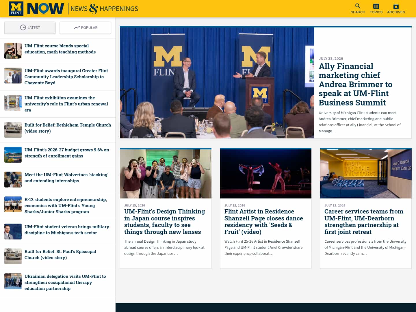 Latest website image capture