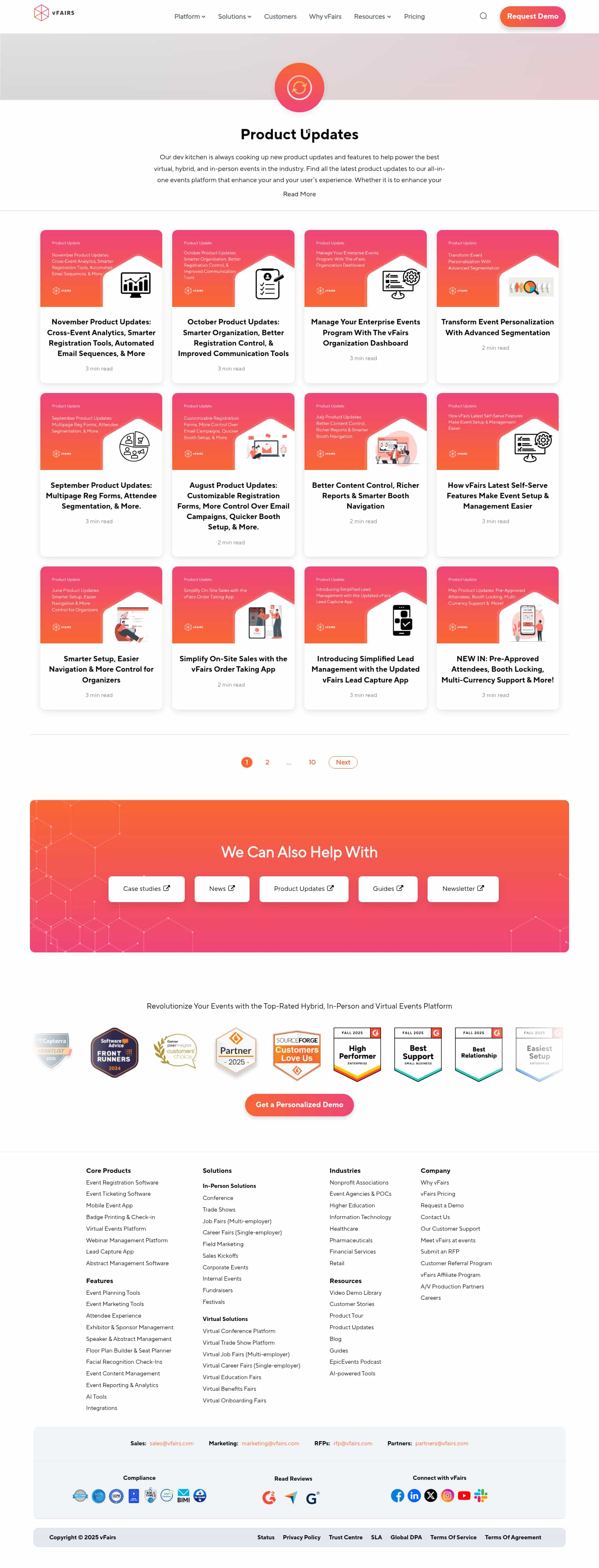 Latest website image capture