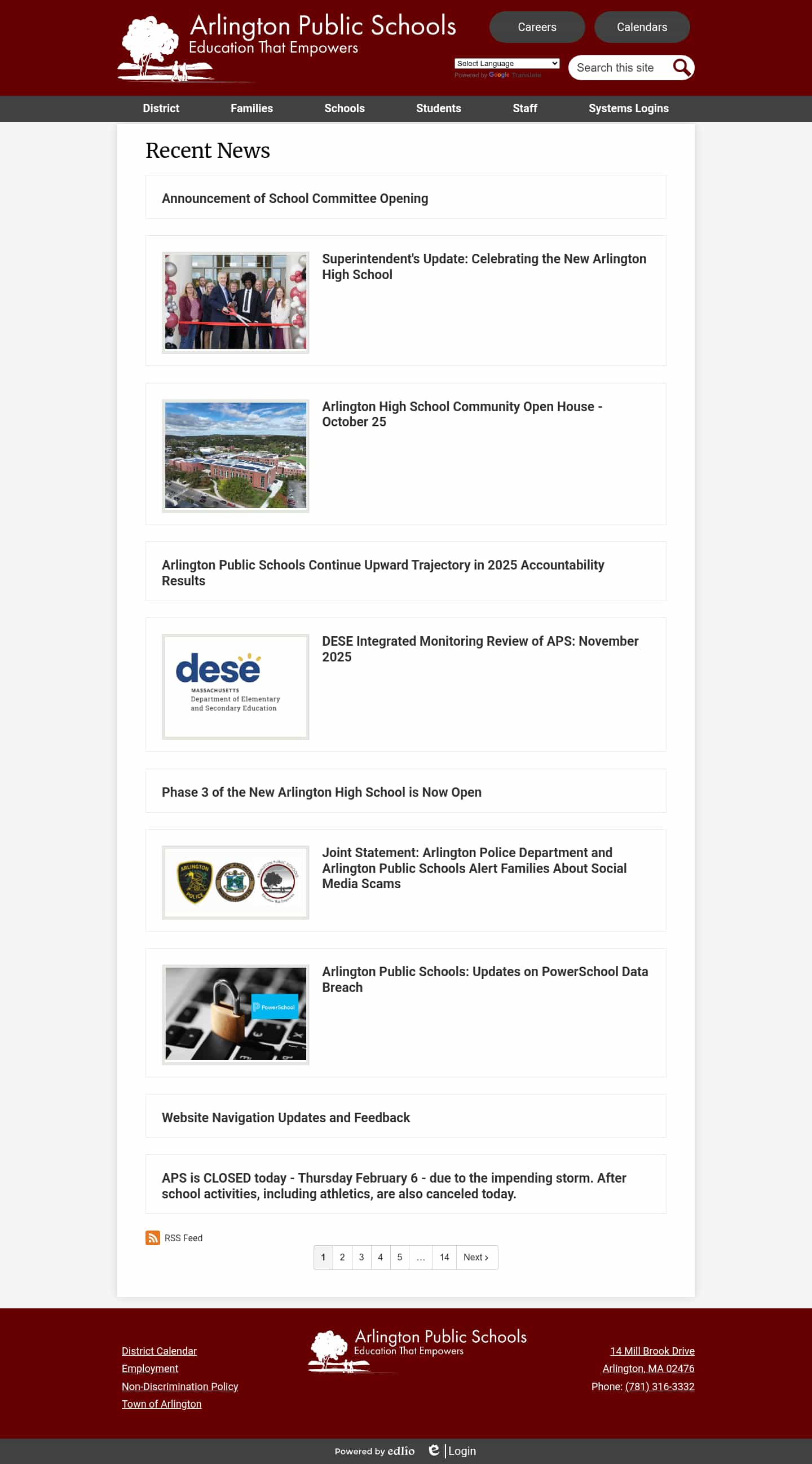 Latest website image capture