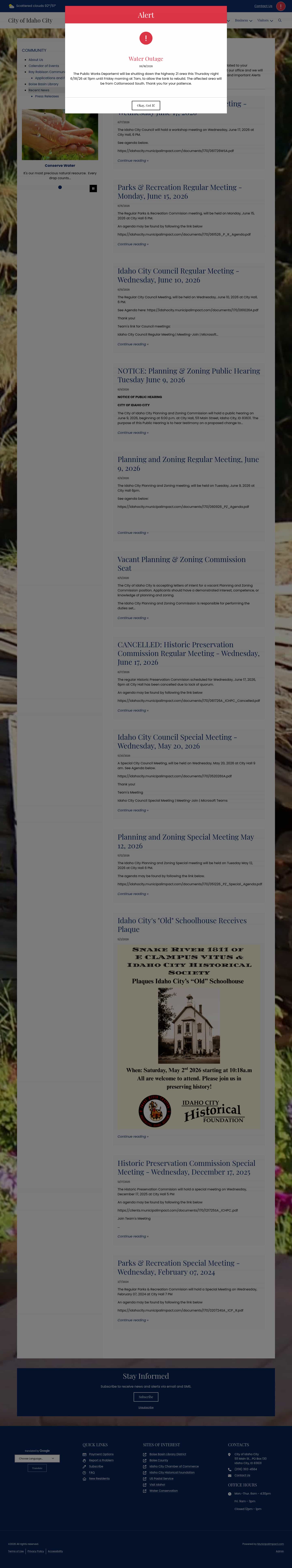 Latest website image capture