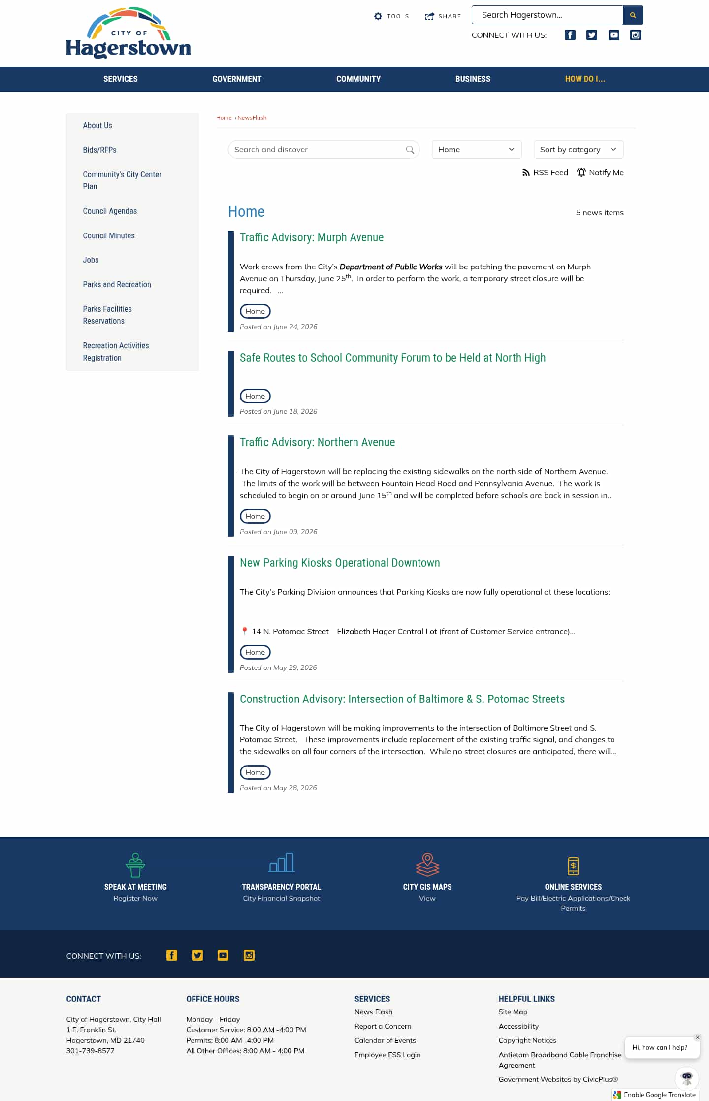 Latest website image capture