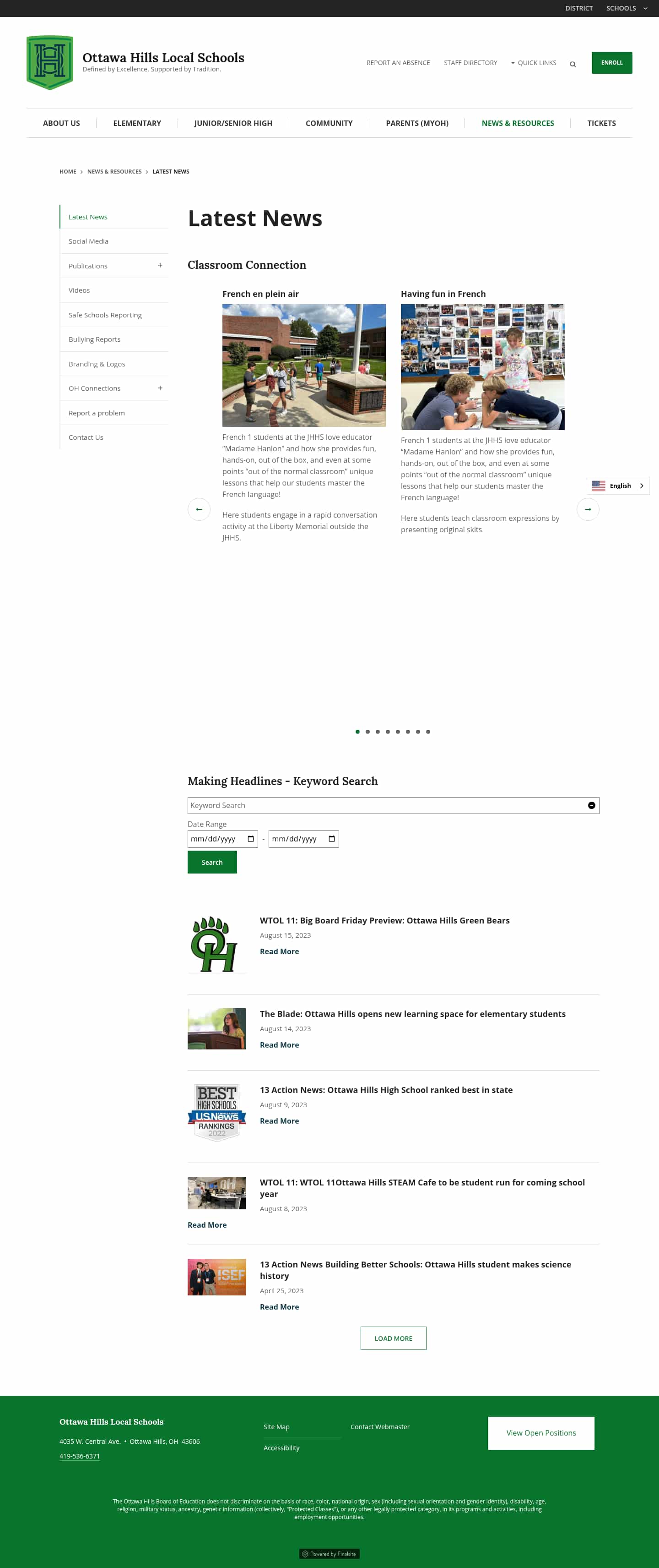 Latest website image capture