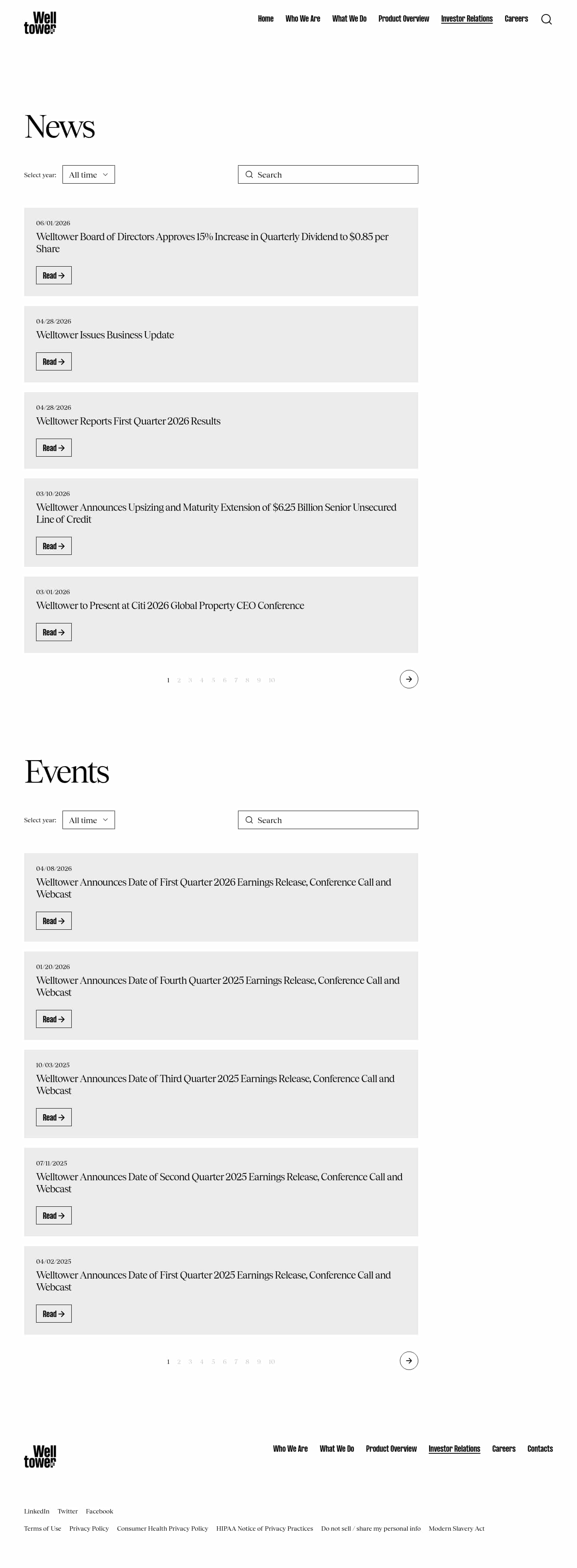 Latest website image capture