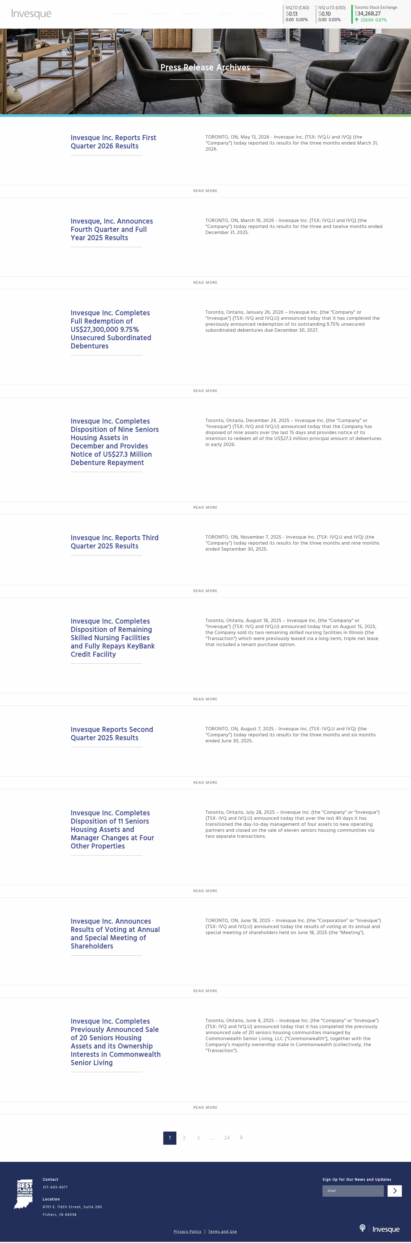 Latest website image capture