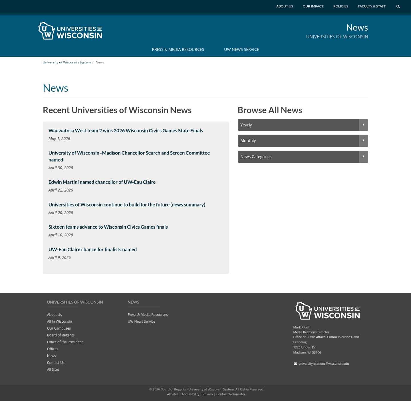 Latest website image capture