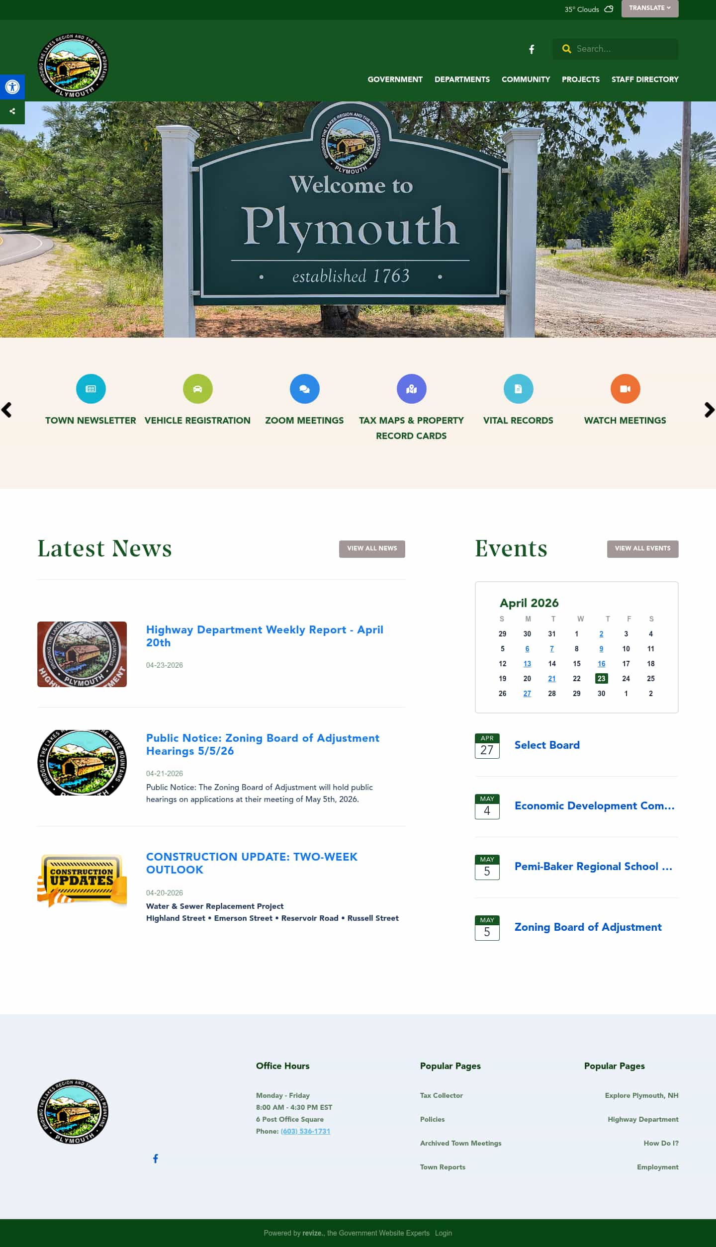 Latest website image capture