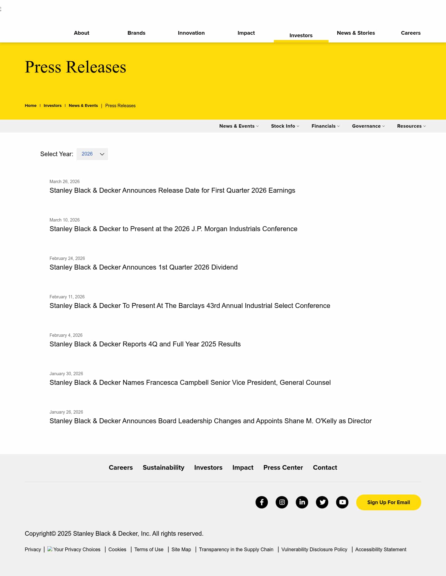 Latest website image capture