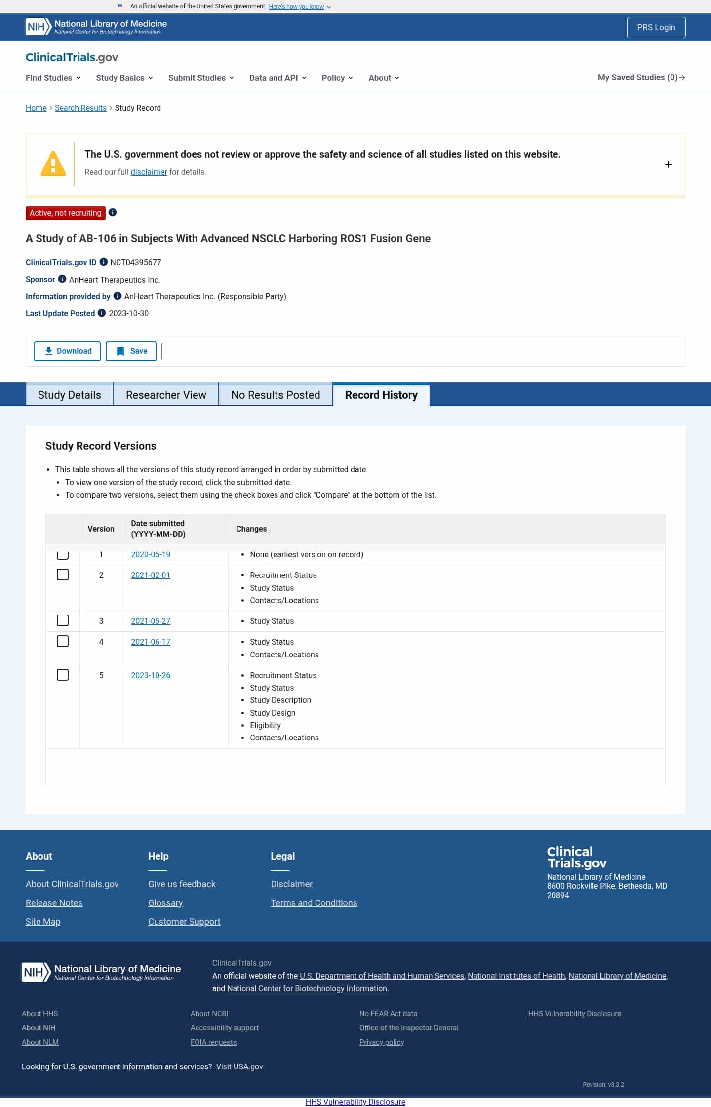 Latest website image capture