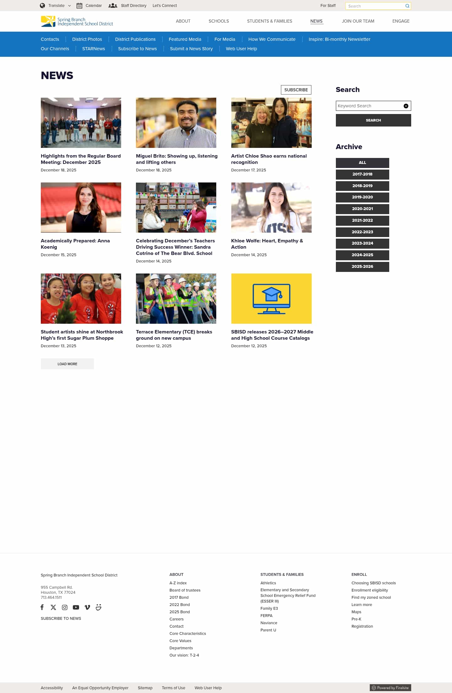 Latest website image capture