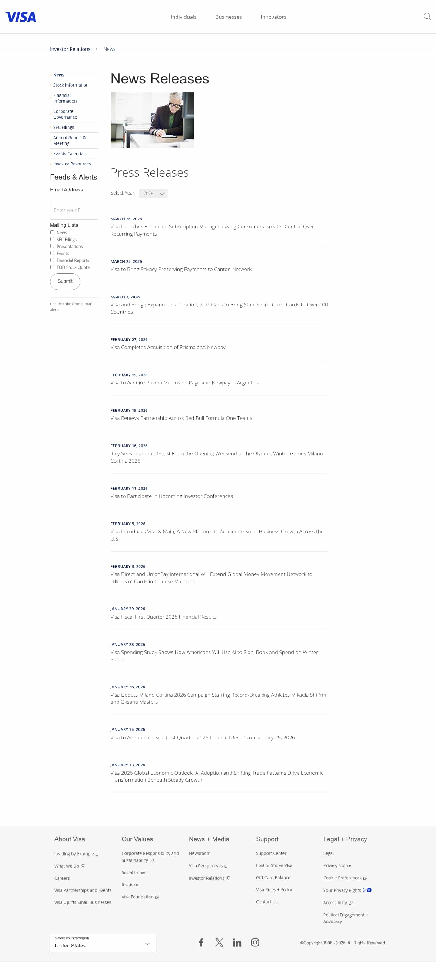 Latest website image capture