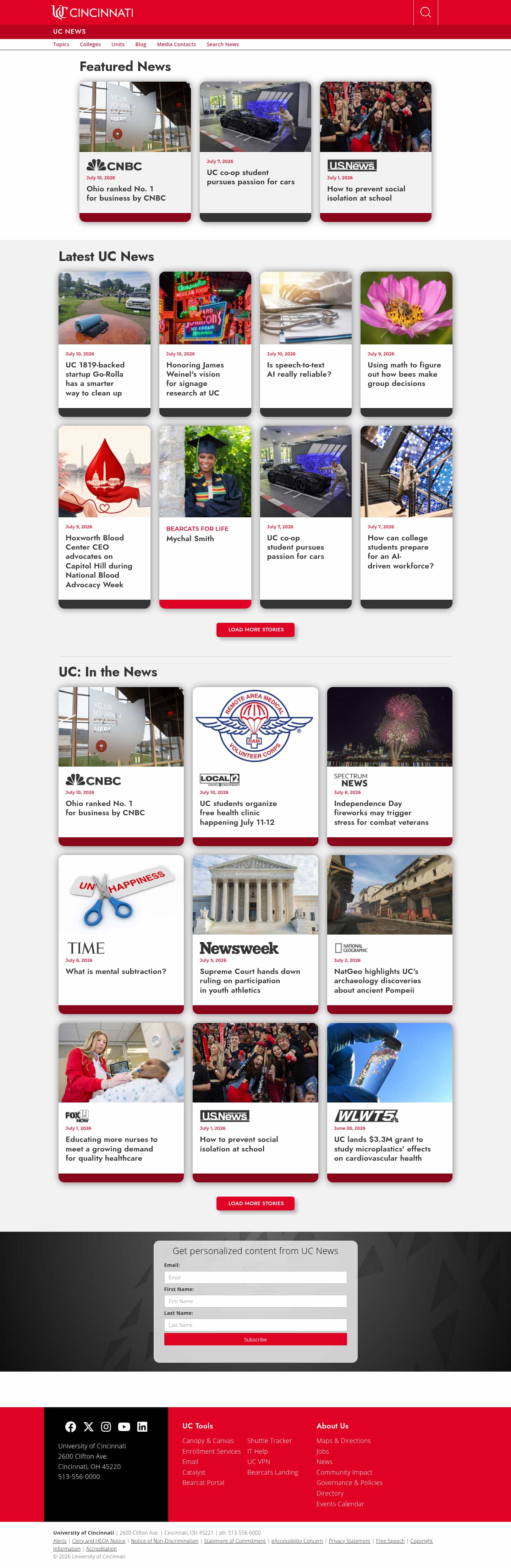 Latest website image capture