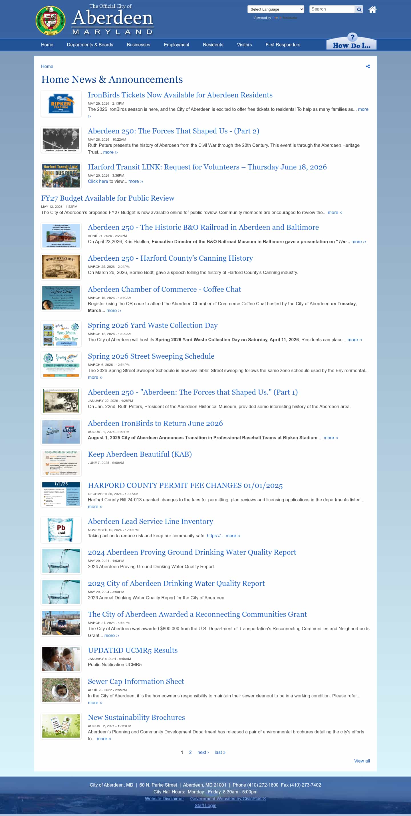 Latest website image capture