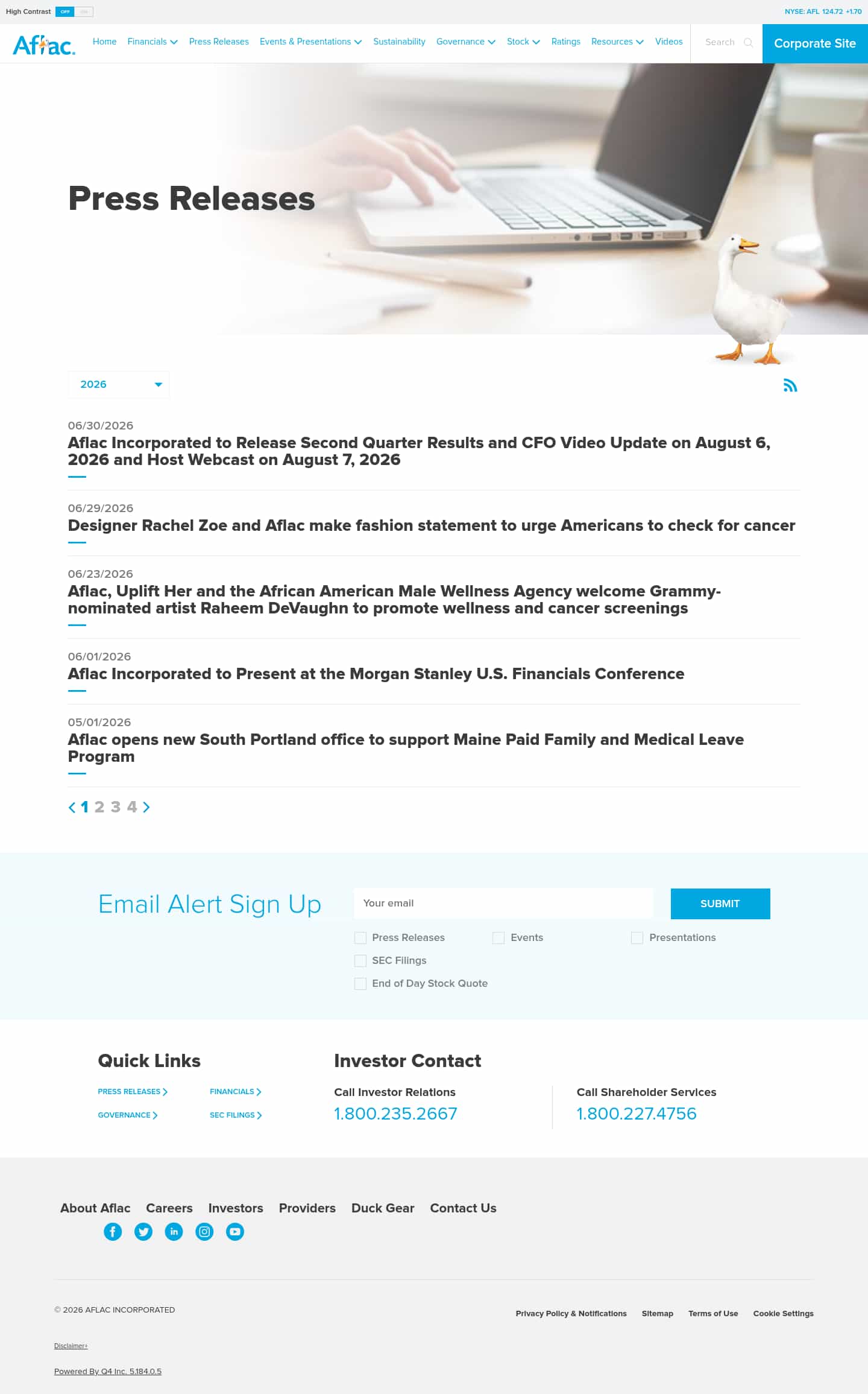 Latest website image capture