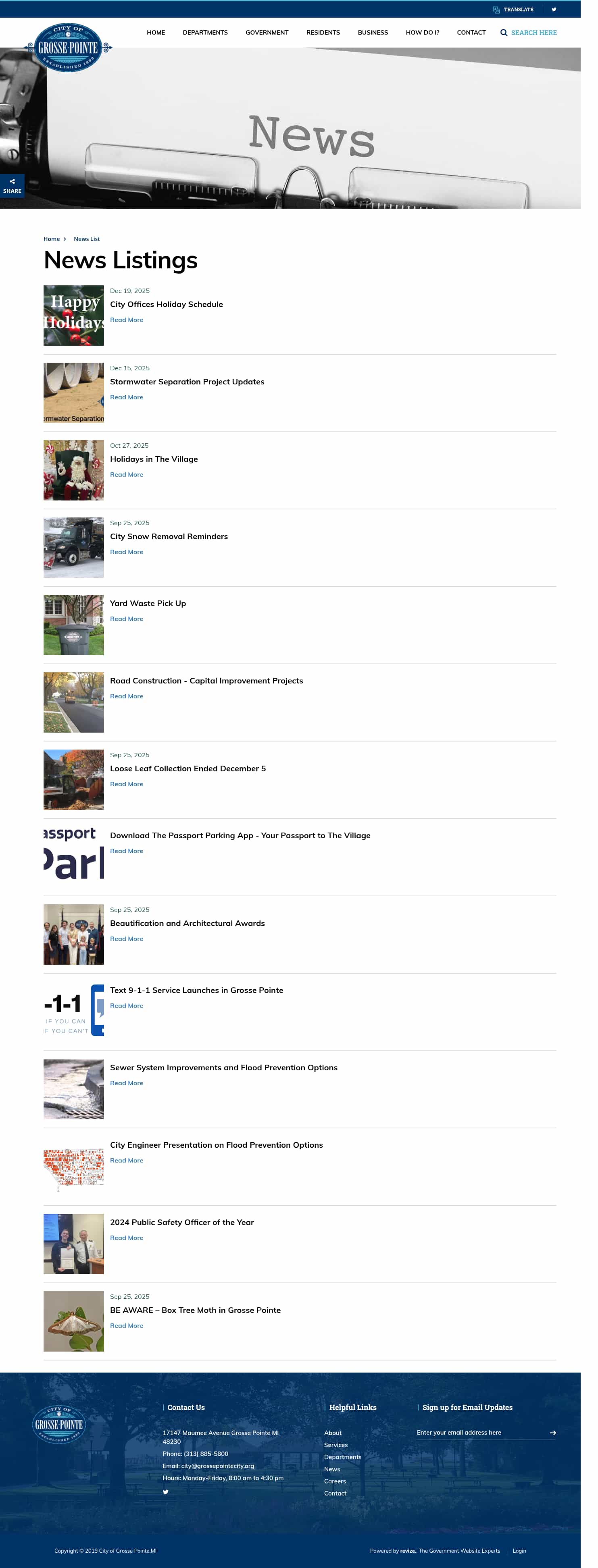 Latest website image capture