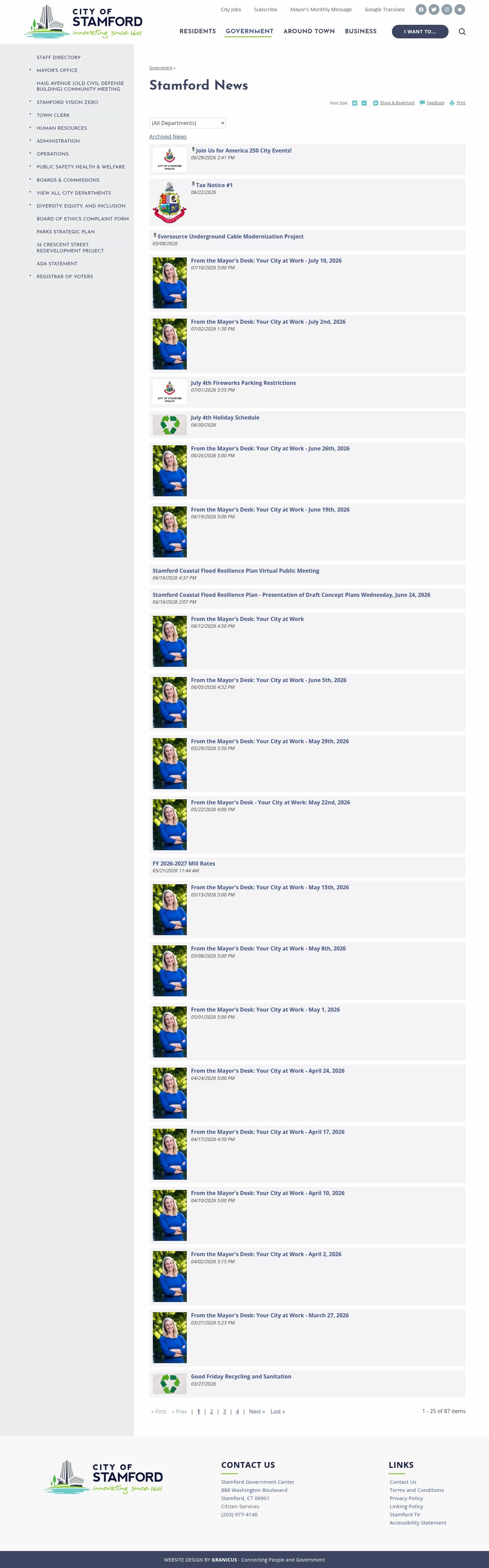 Latest website image capture