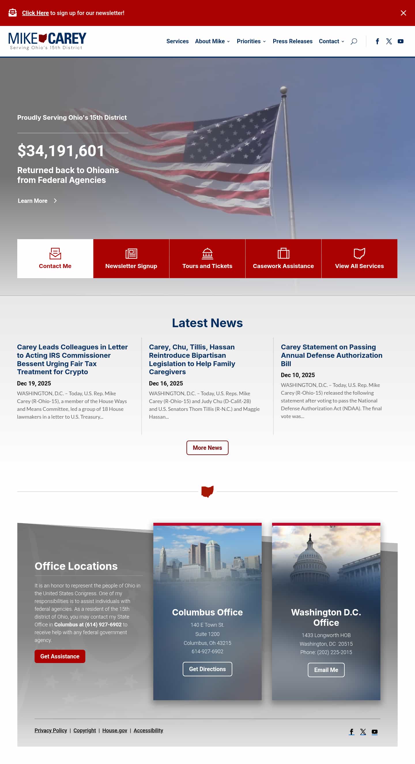 Latest website image capture