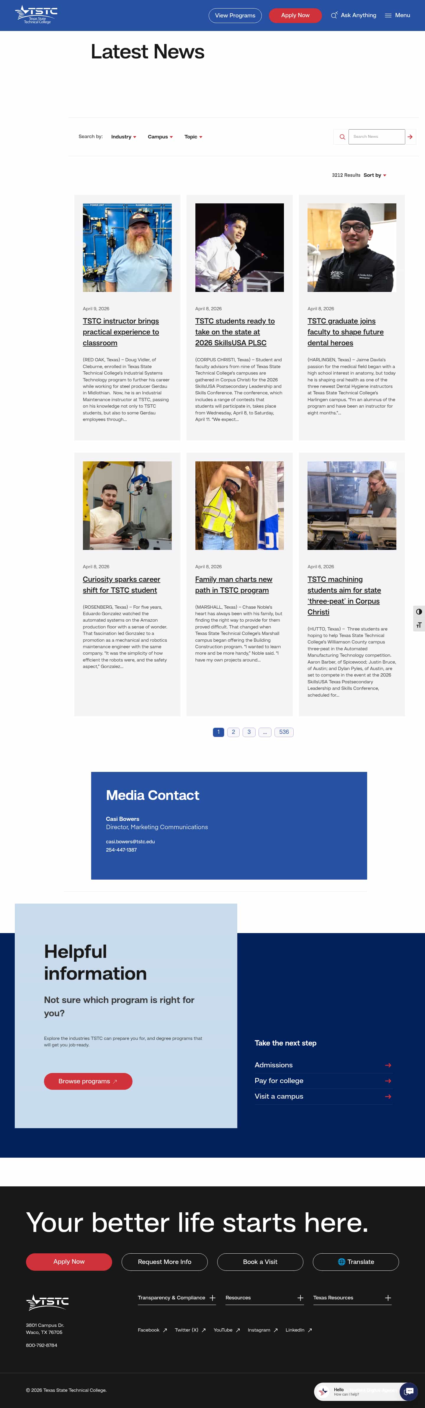 Latest website image capture